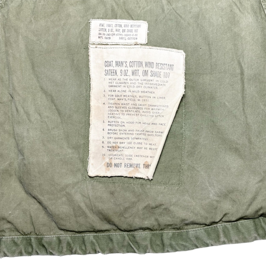 1960s US Army M-51 Field Jacket - Medium