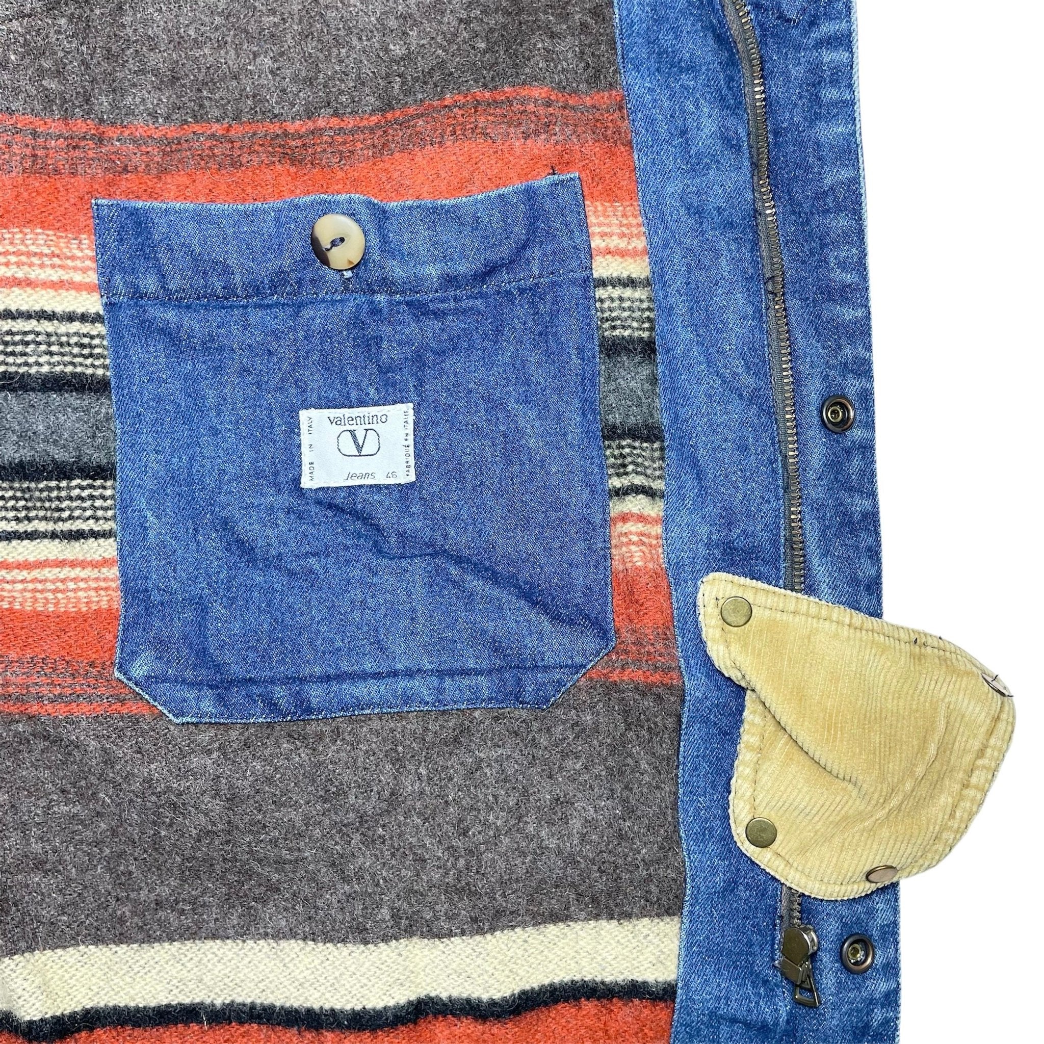 1980s Valentino Denim Jacket - XL