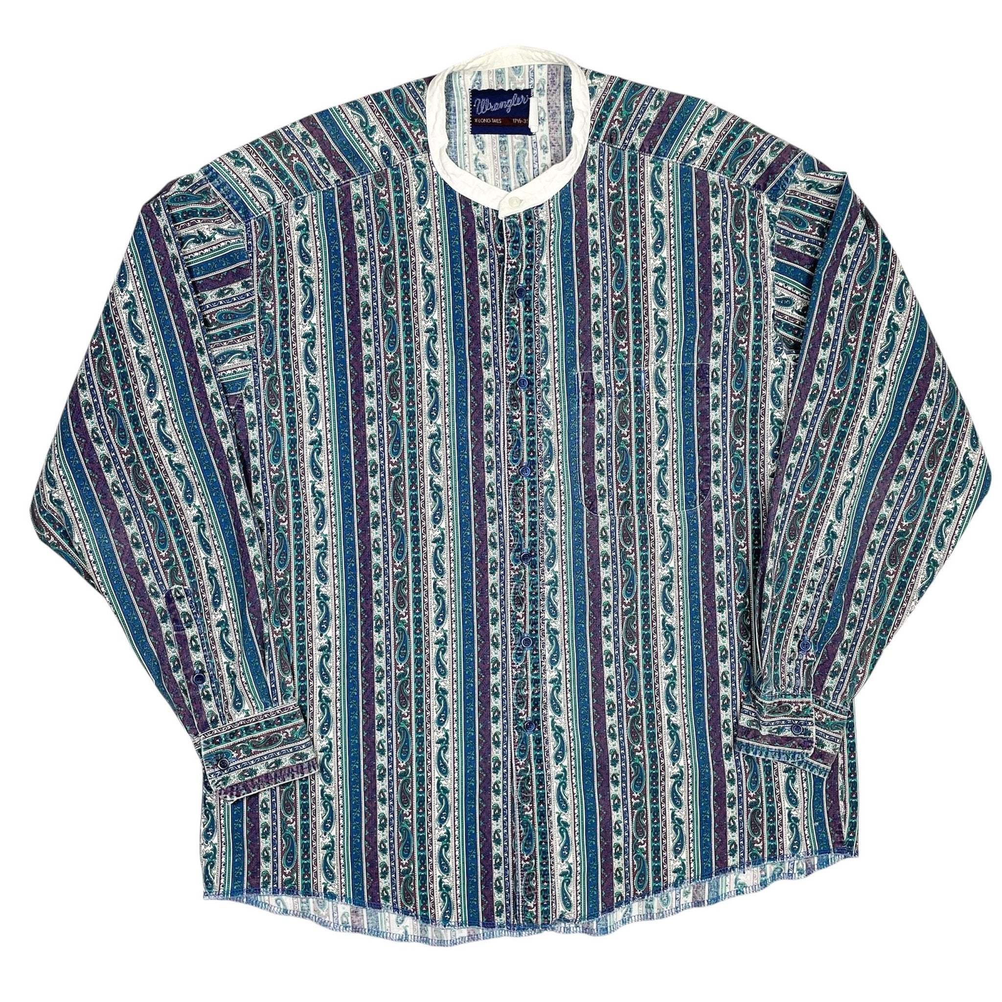 1990s Wrangler Paisley Shirt - L/XL