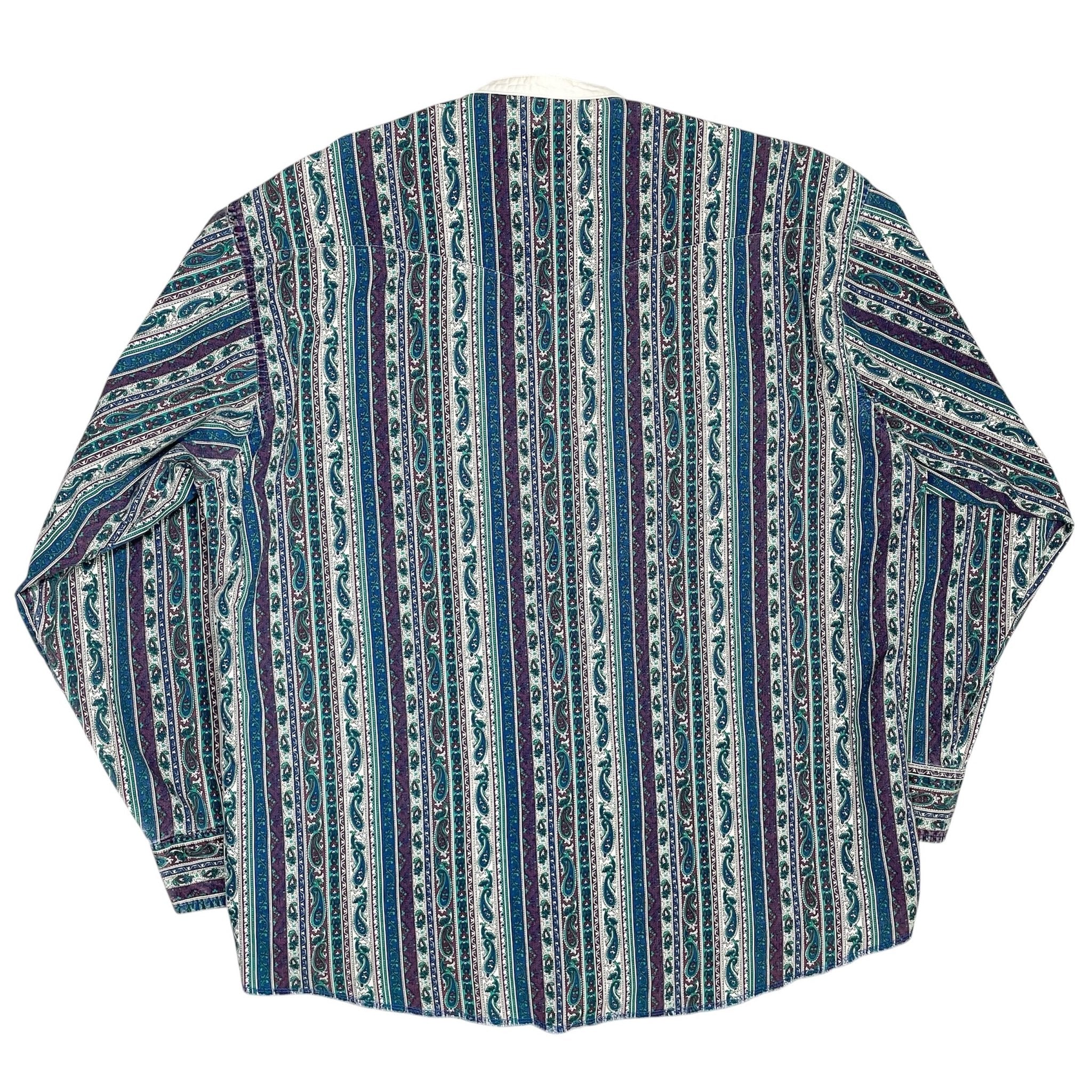 1990s Wrangler Paisley Shirt - L/XL
