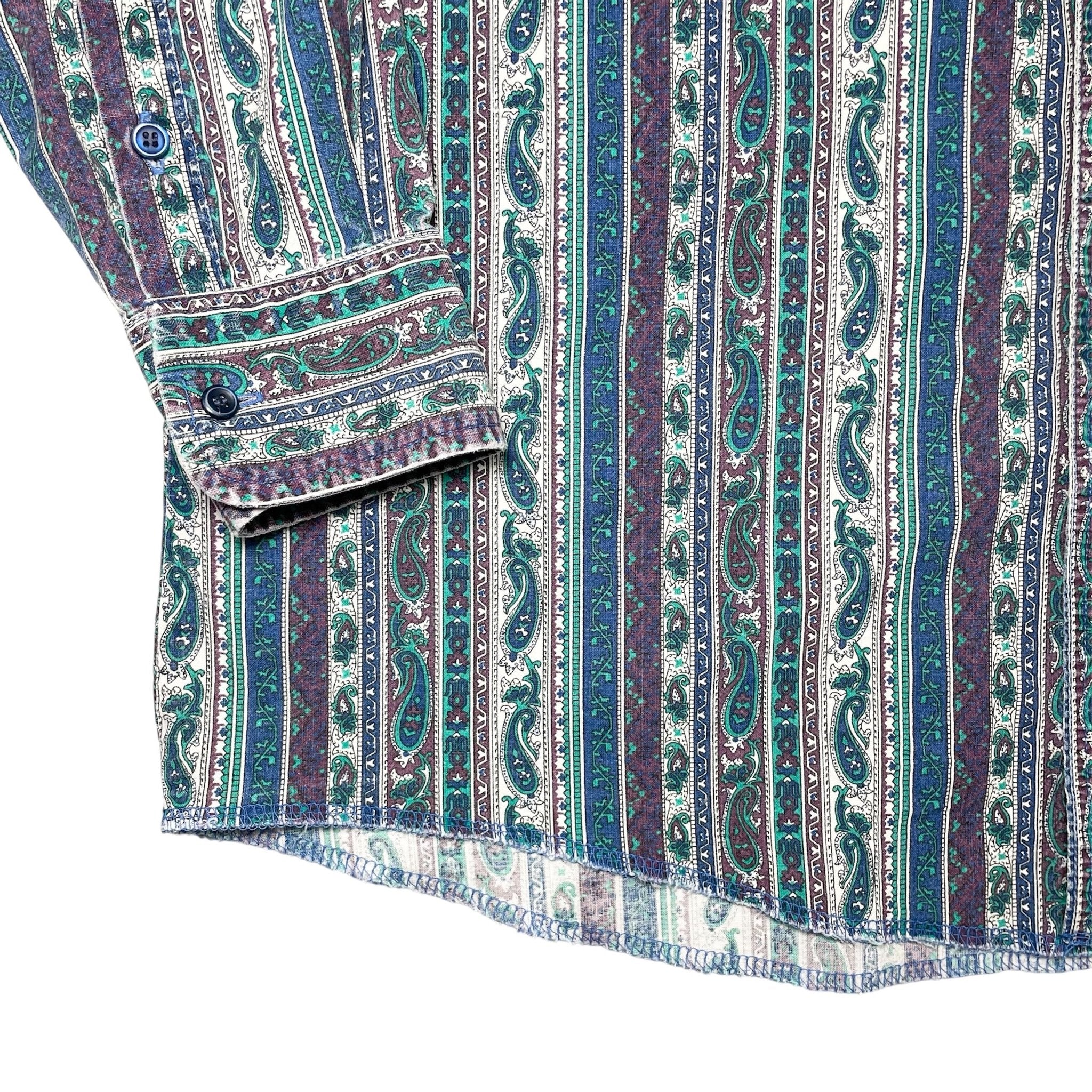 1990s Wrangler Paisley Shirt - L/XL
