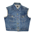 1960s Lee Rider 101-J Denim Vest - L/XL
