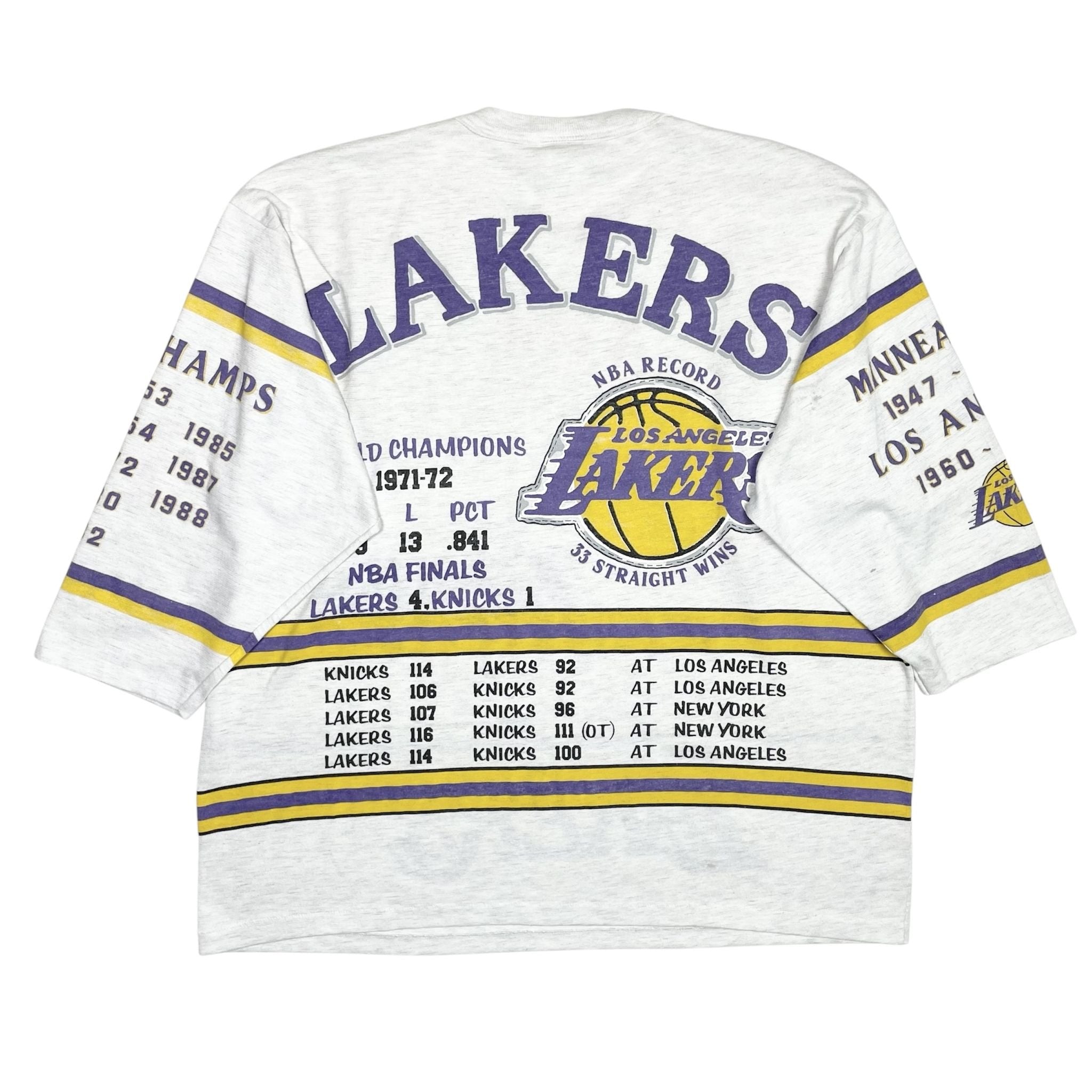 1990s LA Lakers World Champions Tee - XL