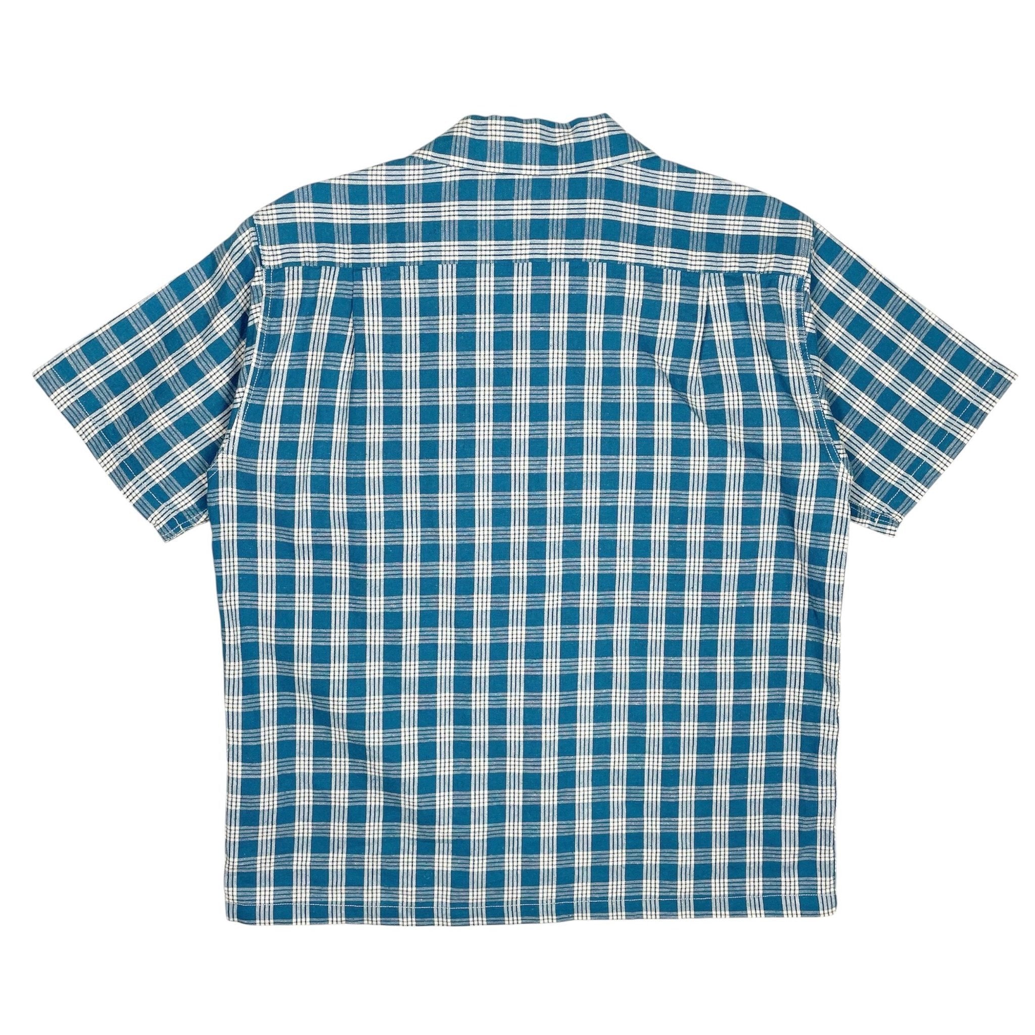 1920s Sun Surf Palaka Check Shirt - Small