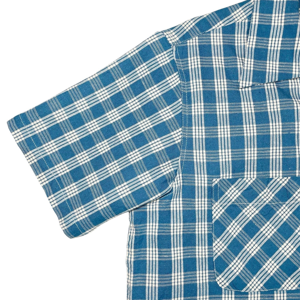 1920s Sun Surf Palaka Check Shirt - Small