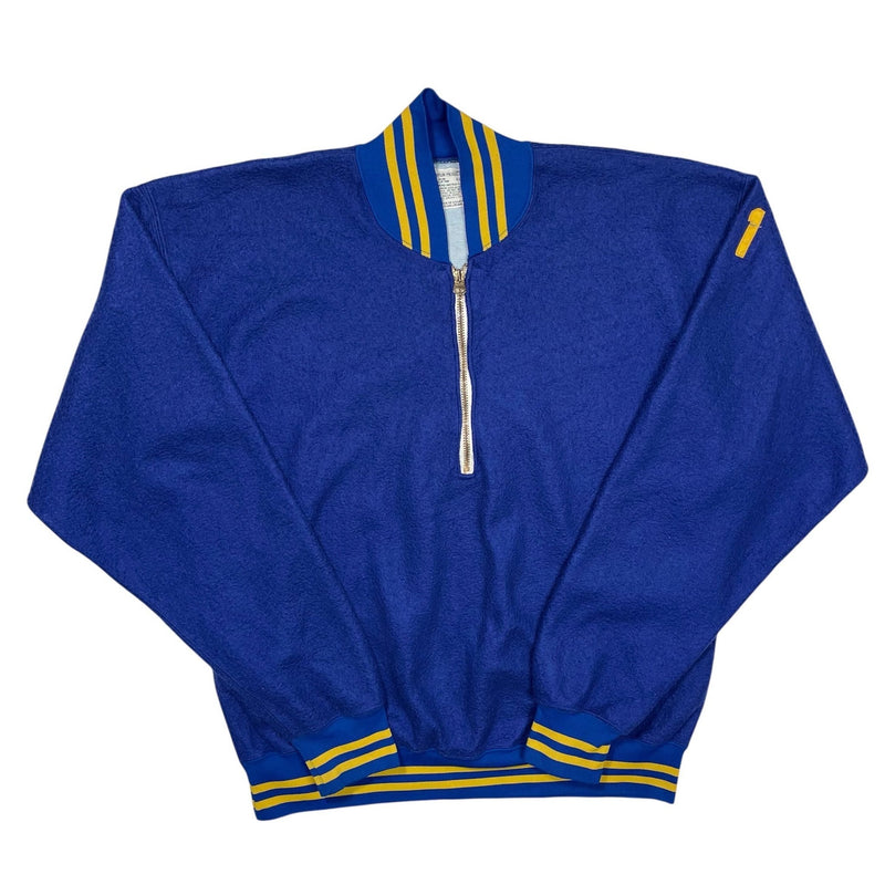 1950s Champion Half-zip Fleece Sweater - XL