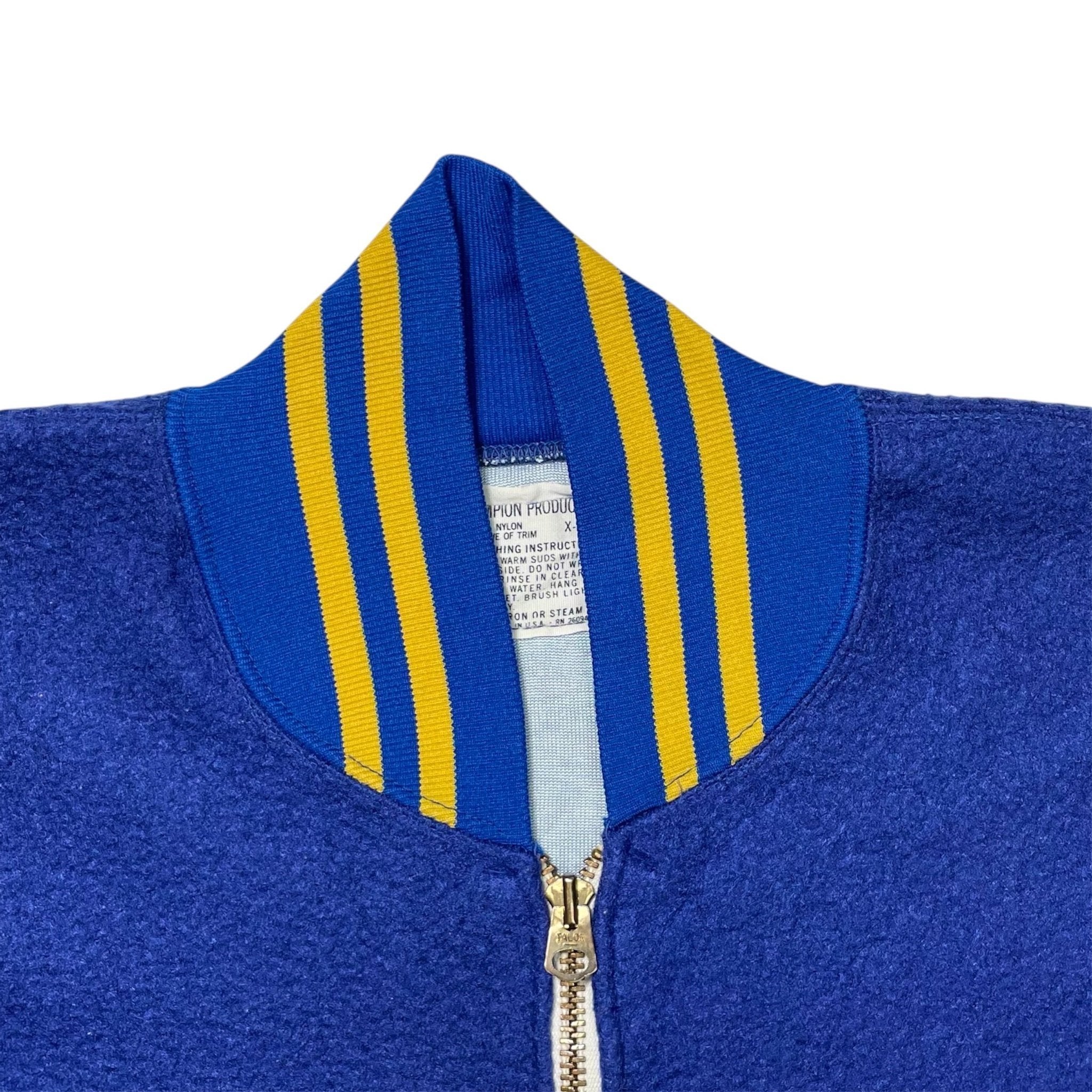 1950s Champion Half-zip Fleece Sweater - XL