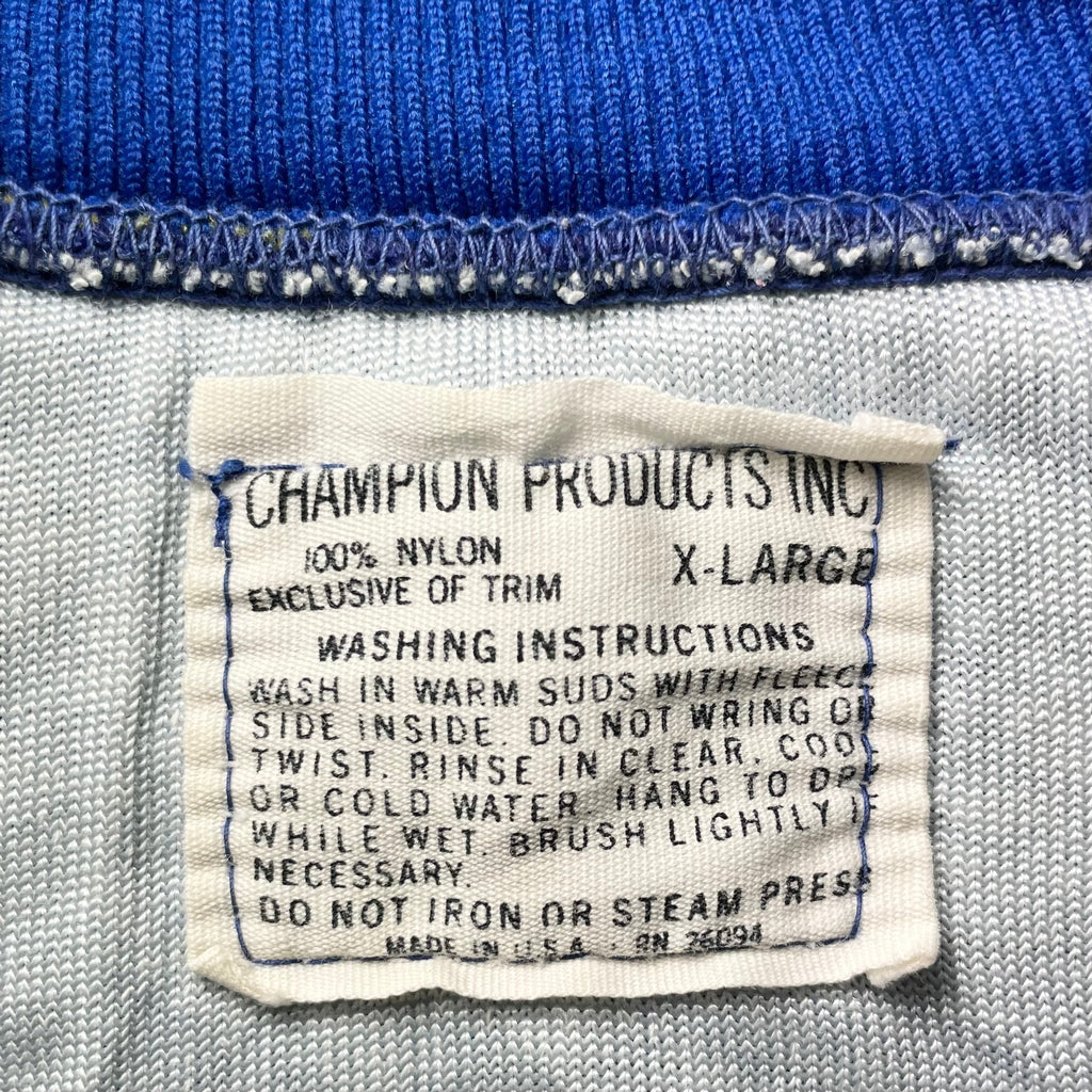 1950s Champion Half-zip Fleece Sweater - XL