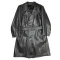 1950s German Motorcycle Leather Coat - Medium