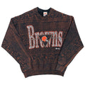 1990s Cleveland Browns Full Print Sweatshirt - Large