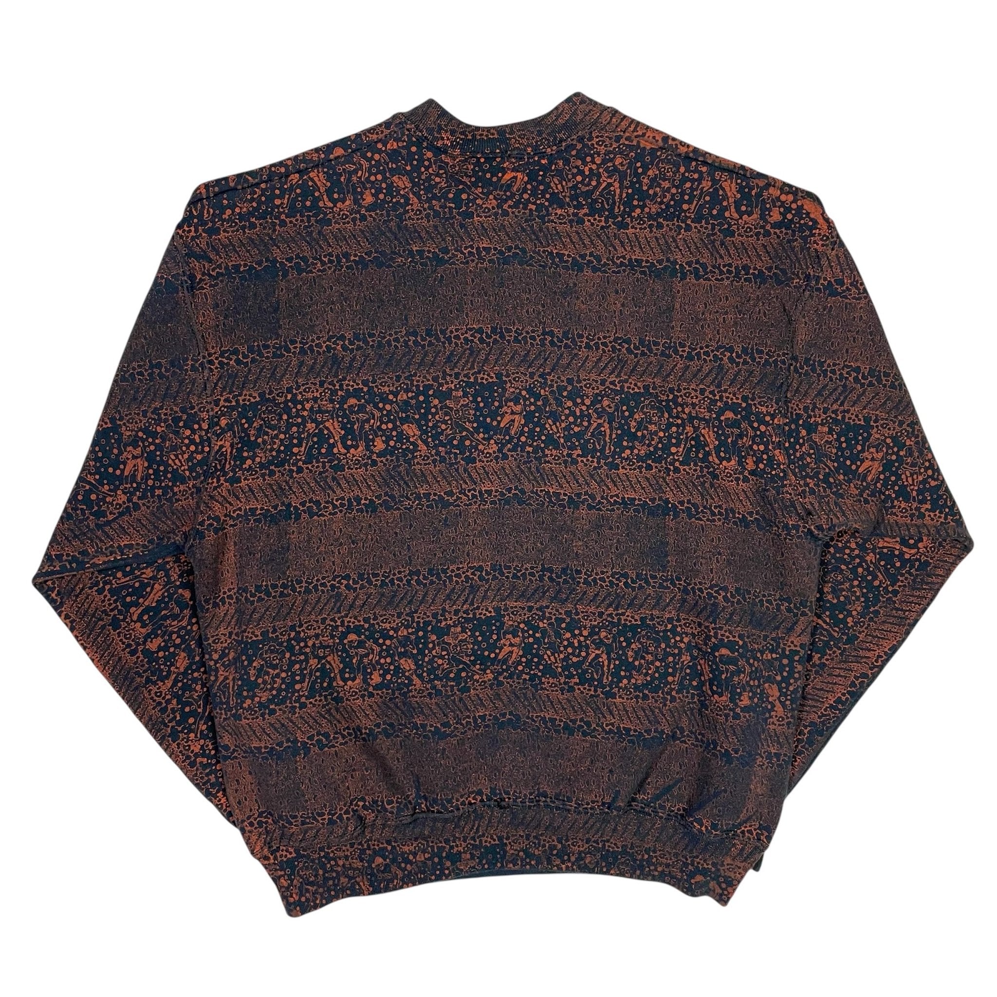 1990s Cleveland Browns Full Print Sweatshirt - Large