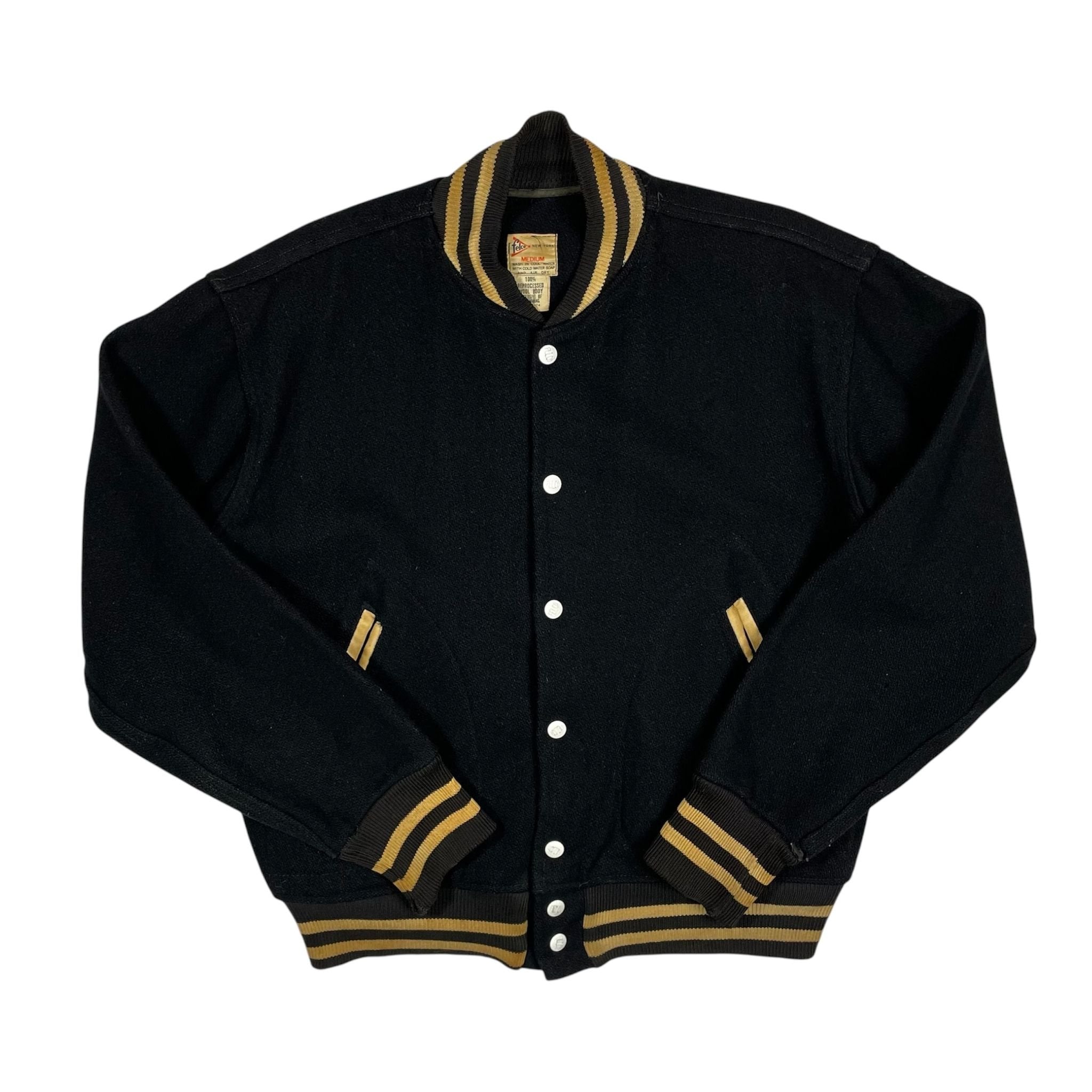 1950s Felco Wool Baseball Jacket - Medium