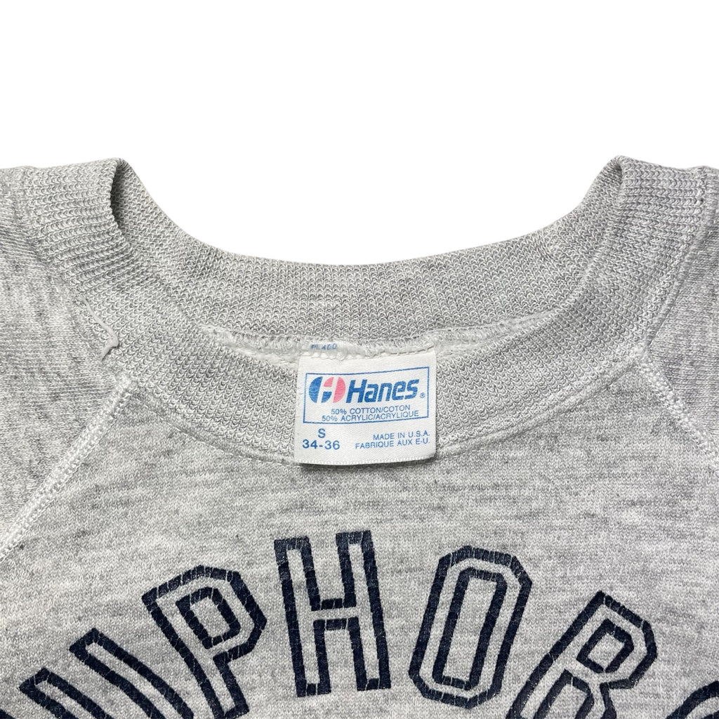 1980s Euphoric State Parody College Sweatshirt - Small