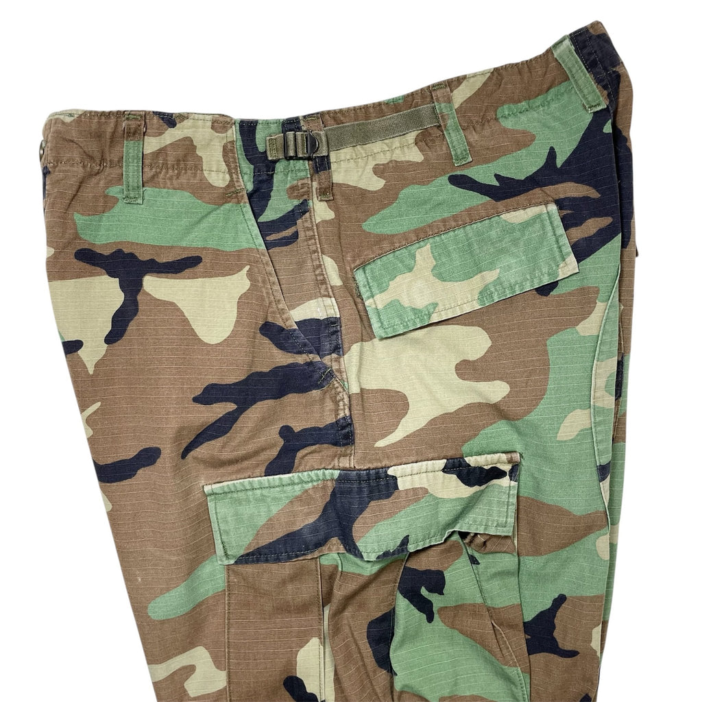 1980s US Army Camo Cargo Pants - 32x29
