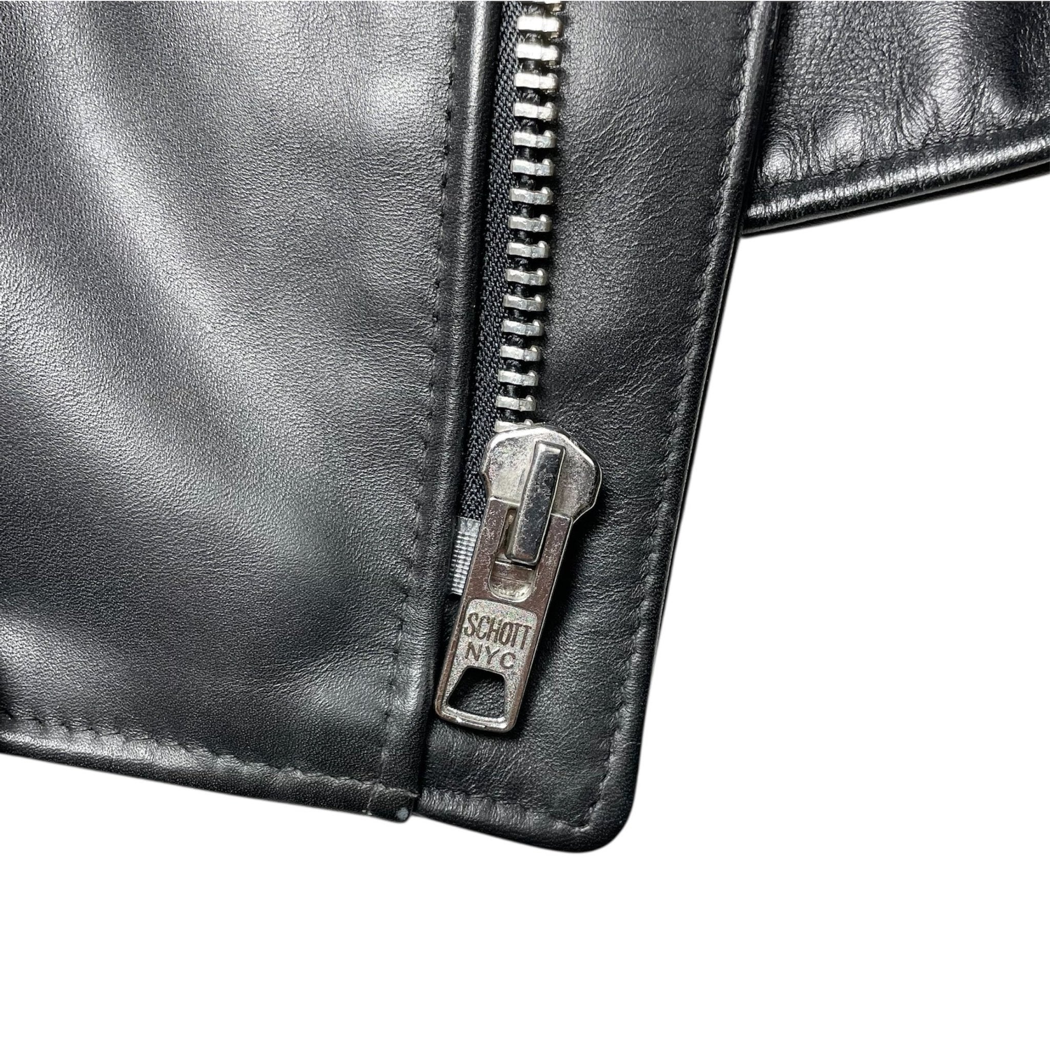 2000s Schott Perfecto Leather Biker Jacket - S/M