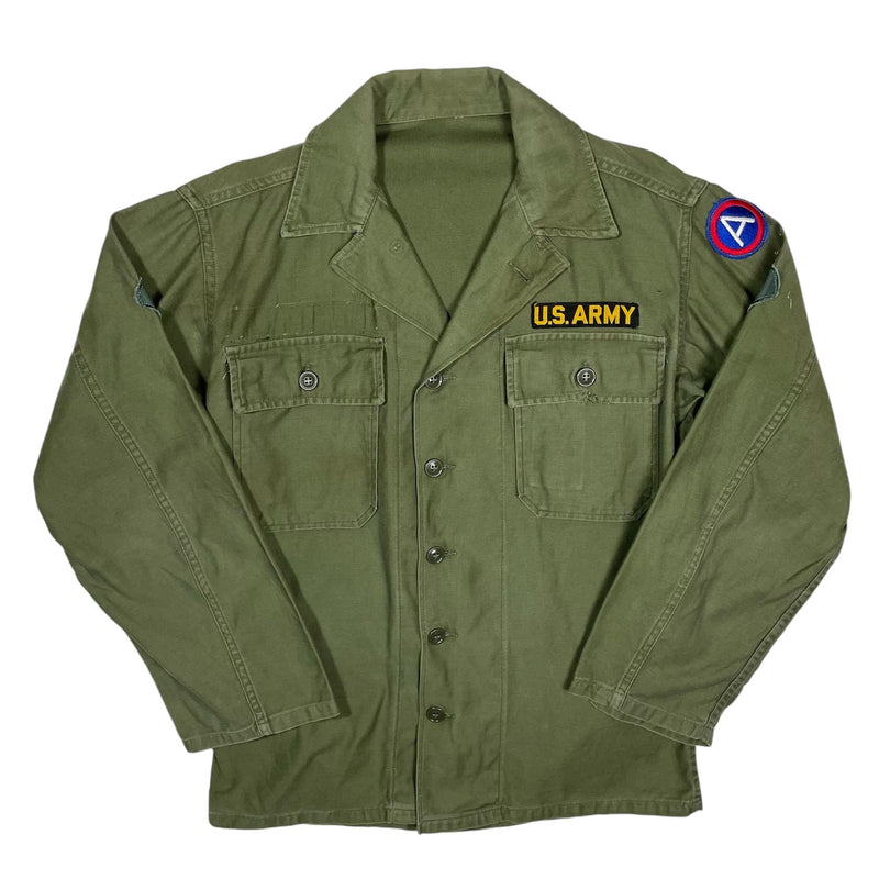 1960s US Army Fatigue Shirt - Medium