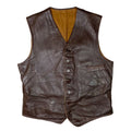 1950s Swedish Goatskin Work Vest - Medium