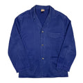 1960s Blue Moleskin Work Jacket by Gevaco - Medium