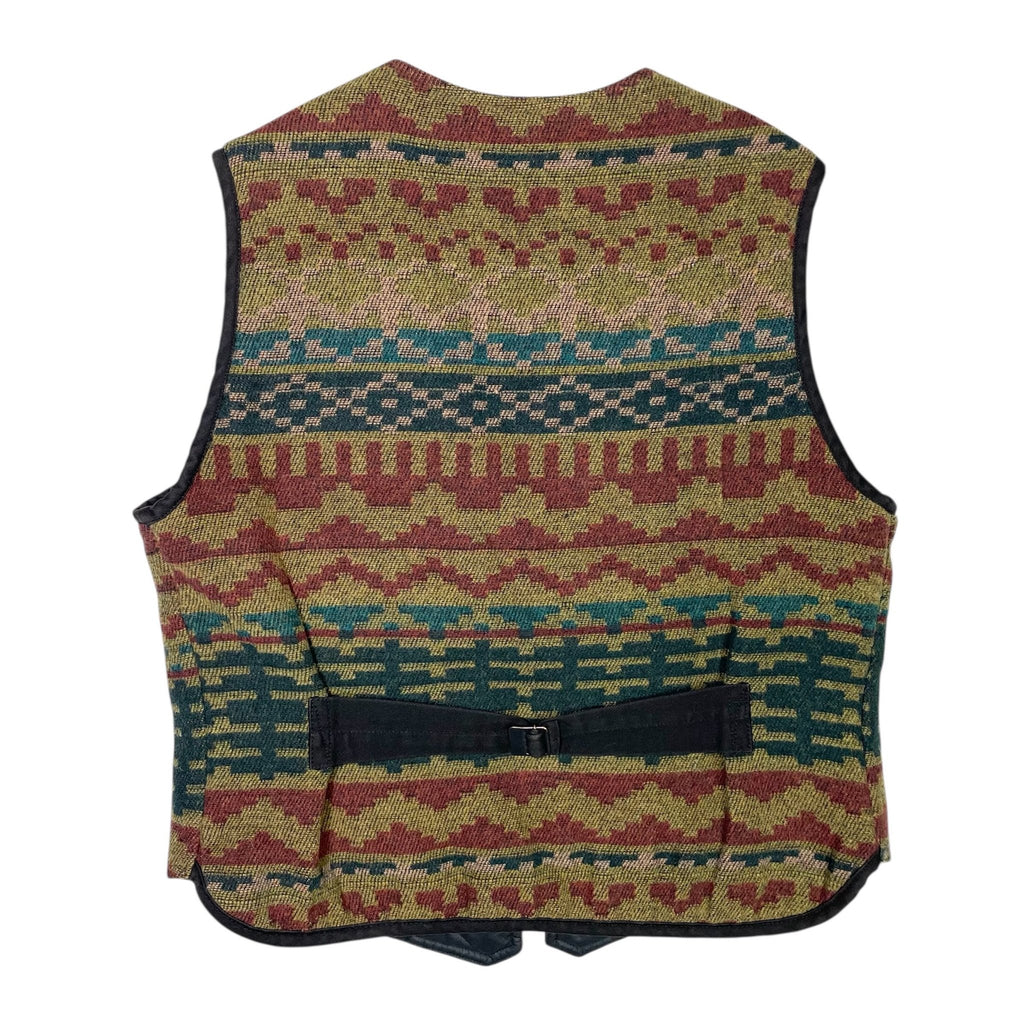 1980s Lee Cooper Blanket Vest - Medium
