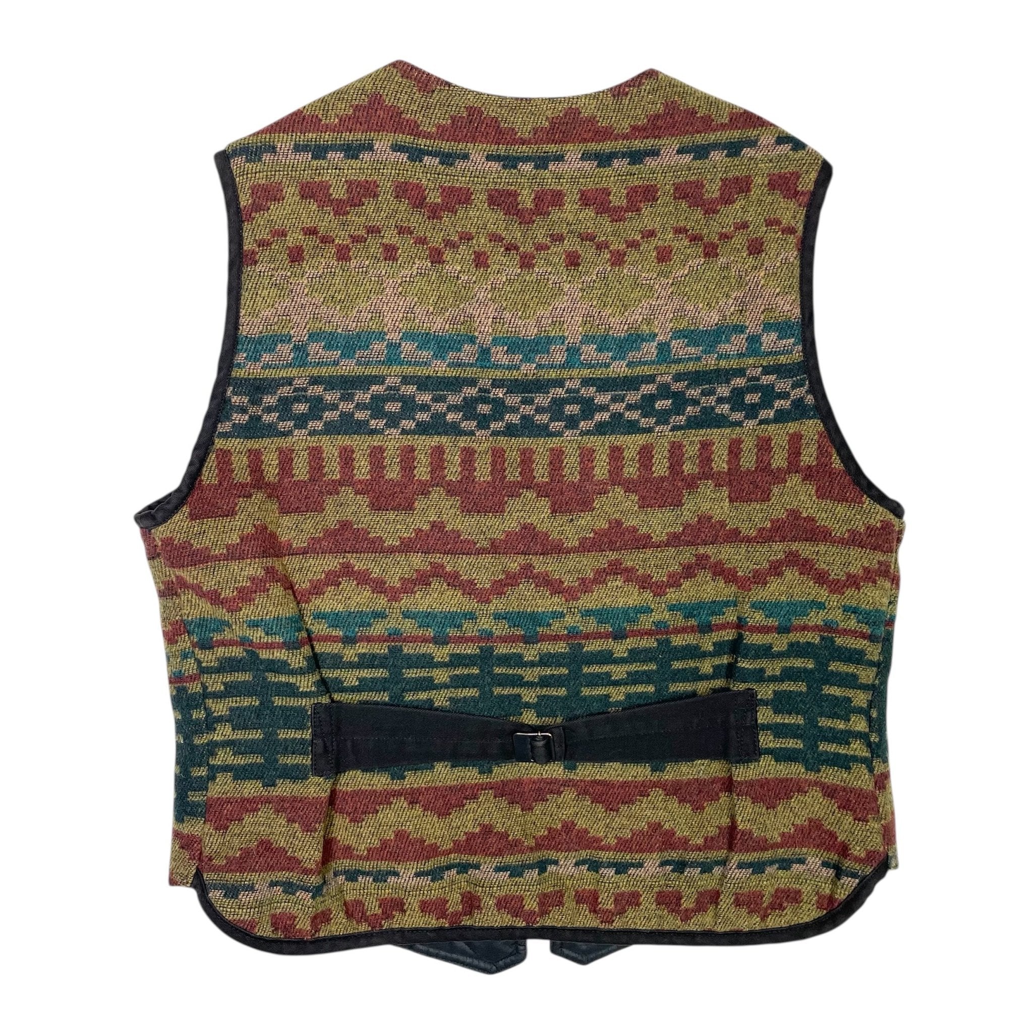 1980s Lee Cooper Blanket Vest - Medium