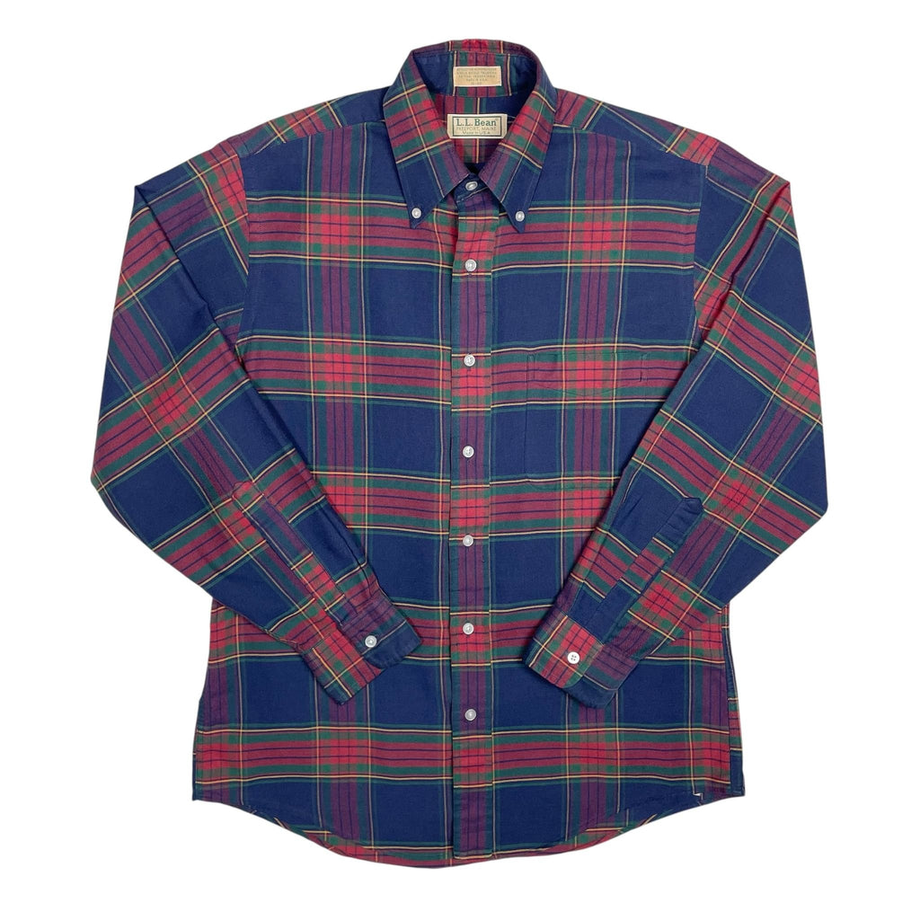 1980s LL.Bean Check Shirt - Medium