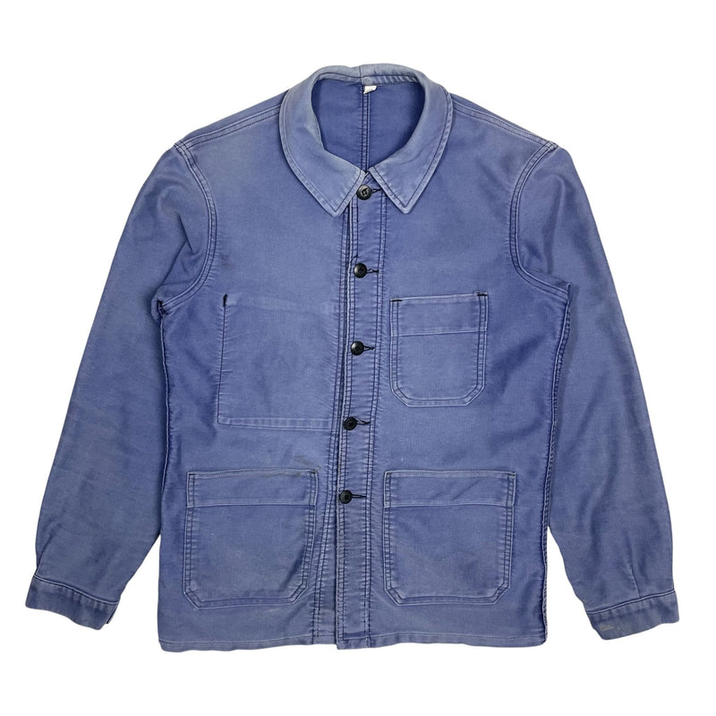 1960s French Moleskin Work Jacket - S/M