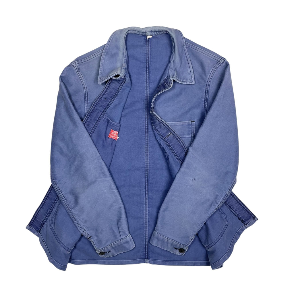 1960s French Moleskin Work Jacket - S/M