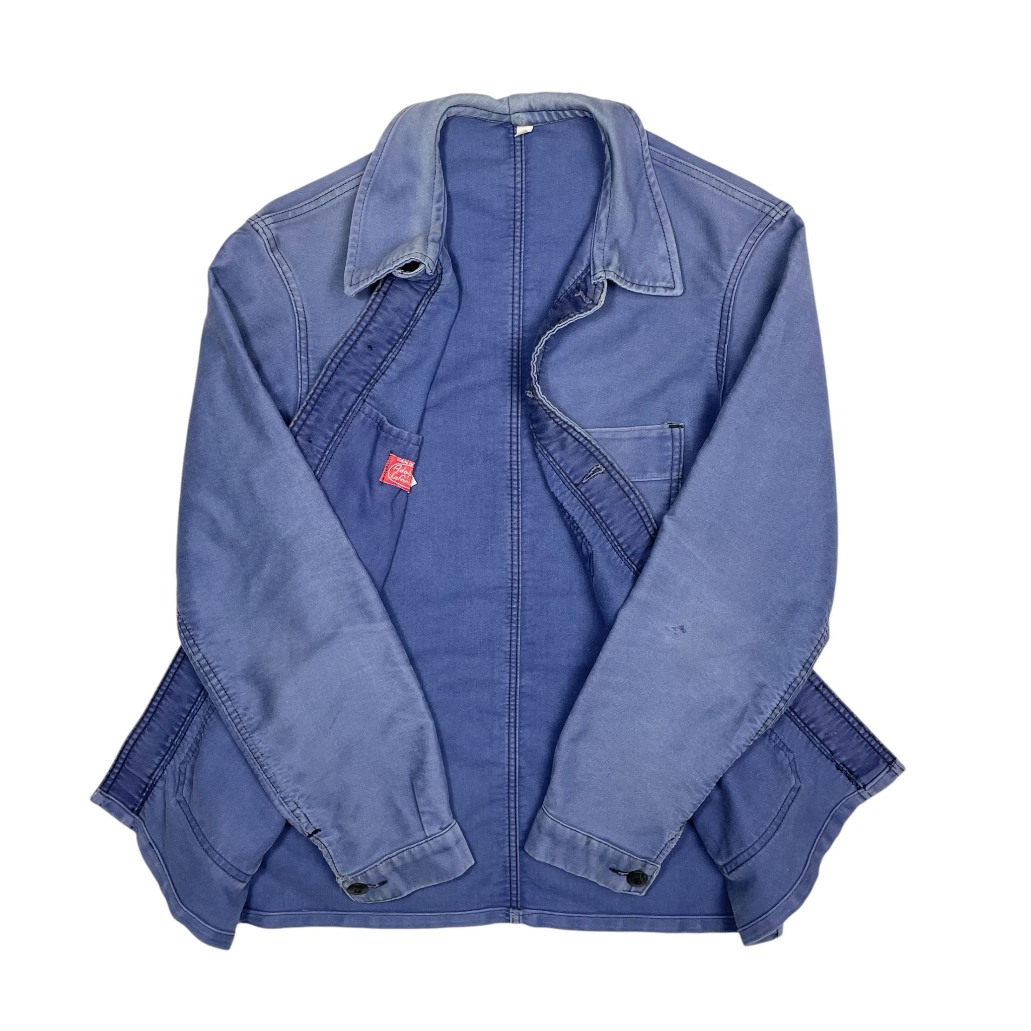 1960s French Moleskin Work Jacket - S/M