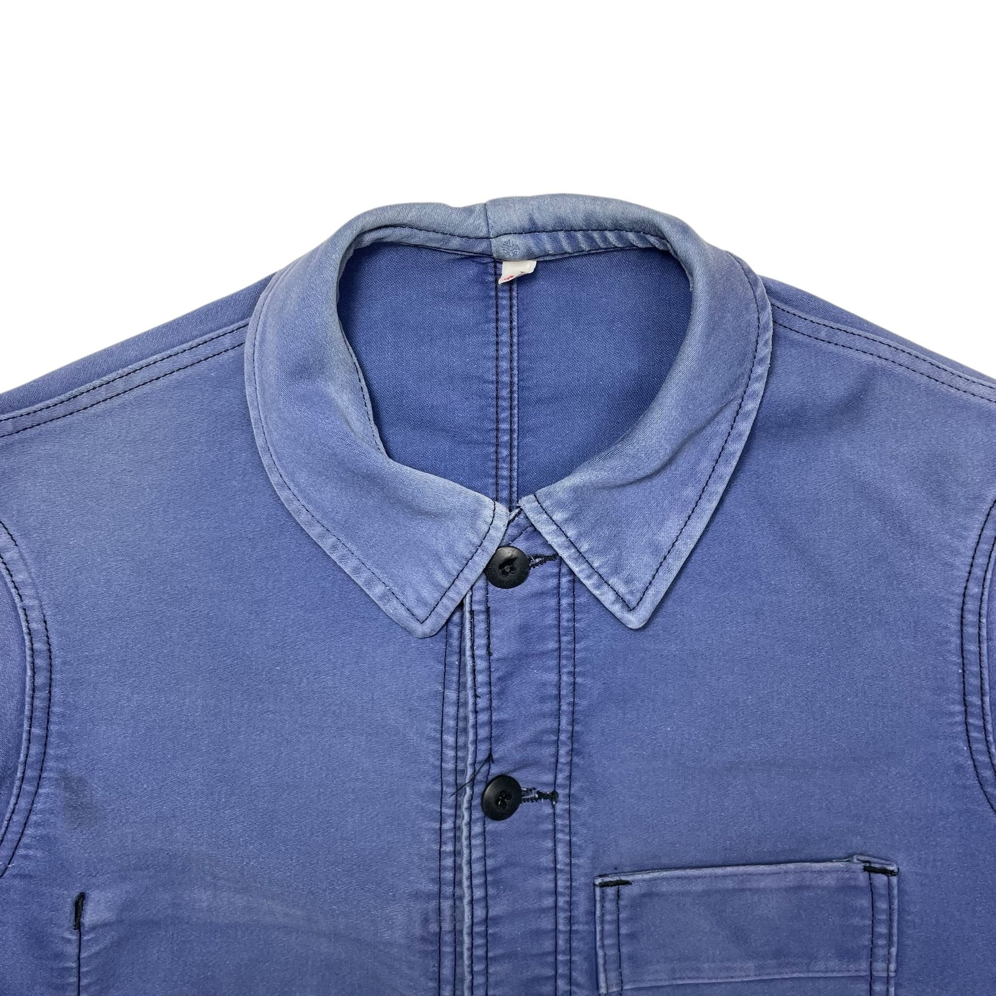 1960s French Moleskin Work Jacket - S/M