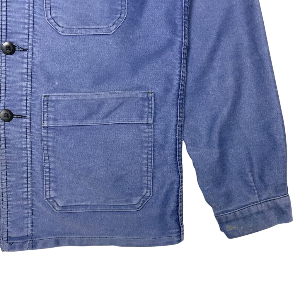 1960s French Moleskin Work Jacket - S/M
