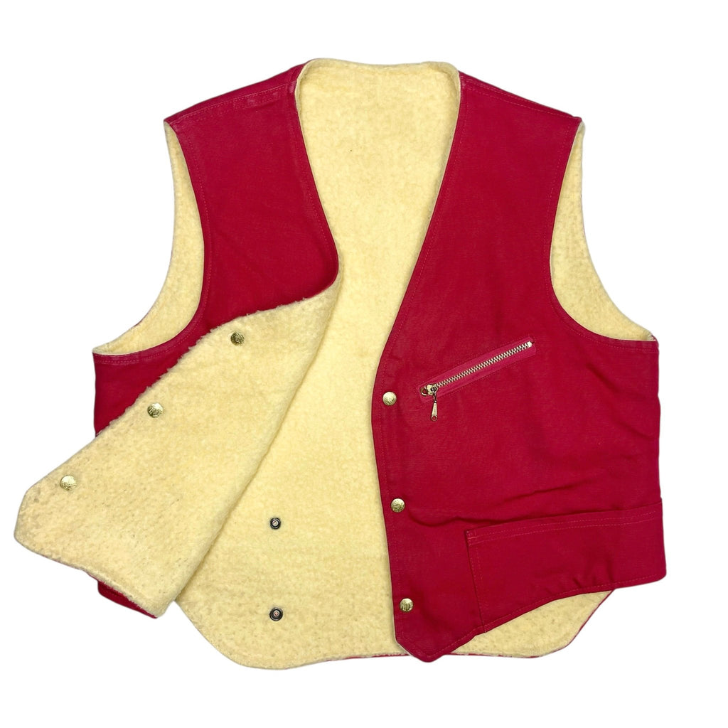 1950s Carter's Hunting Sherpa Vest - Medium