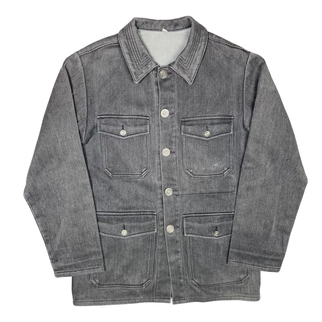 1960s French Salt & Pepper Hunting Jacket - Medium