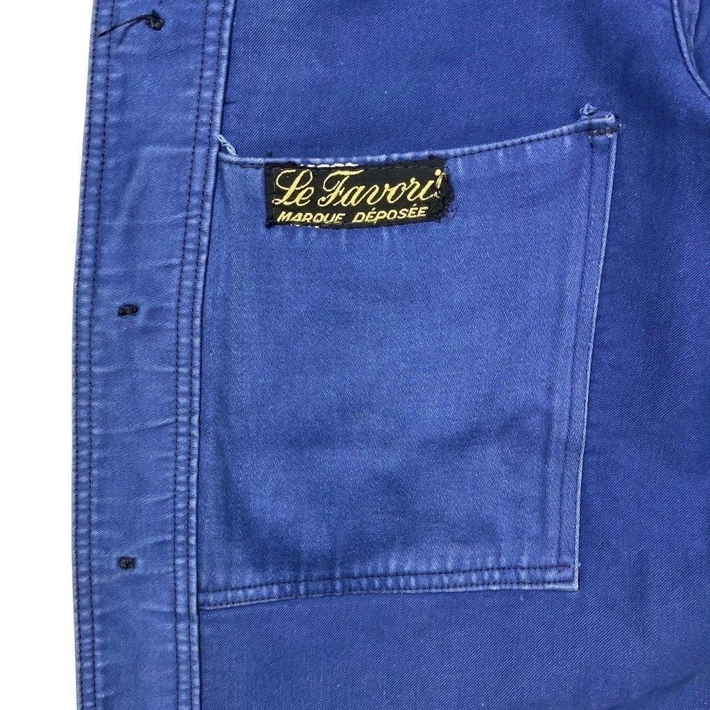 1940s French Moleskin Work Jacket - Medium