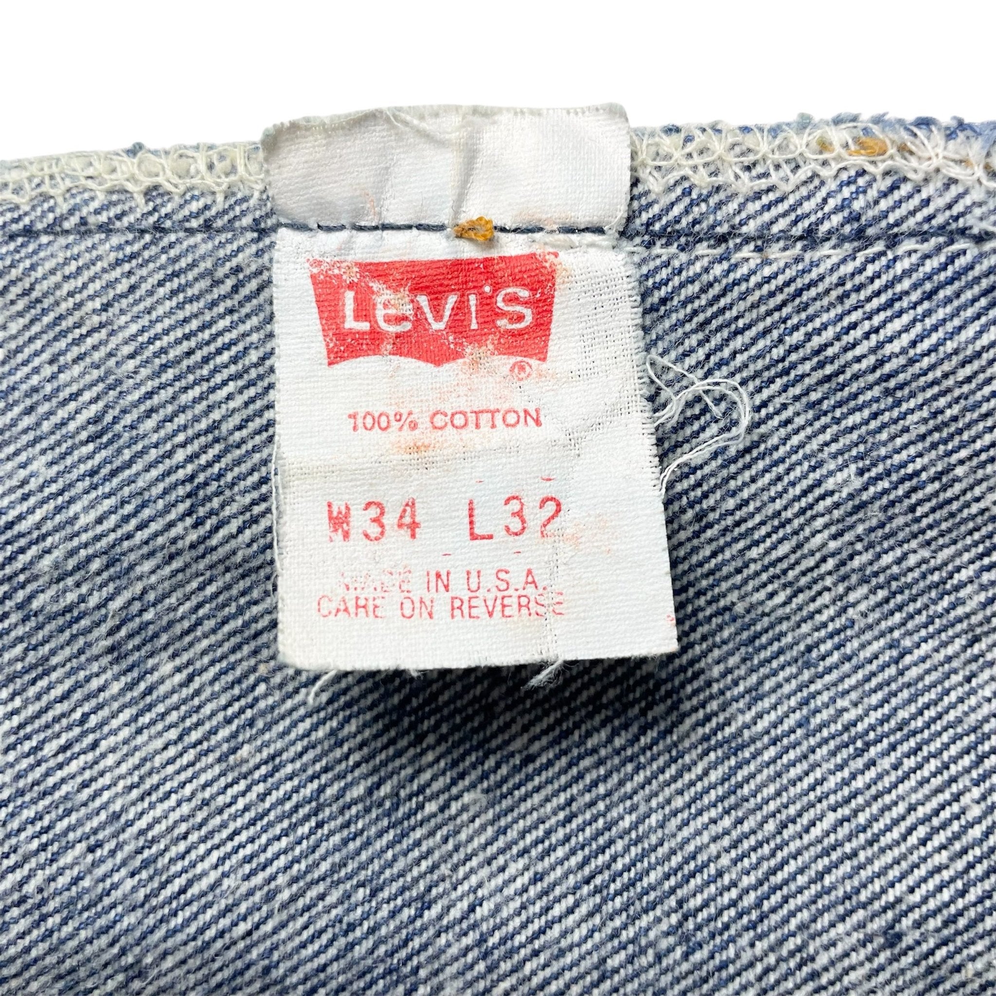 1990s Levi's 501 USA Denim - 34x32