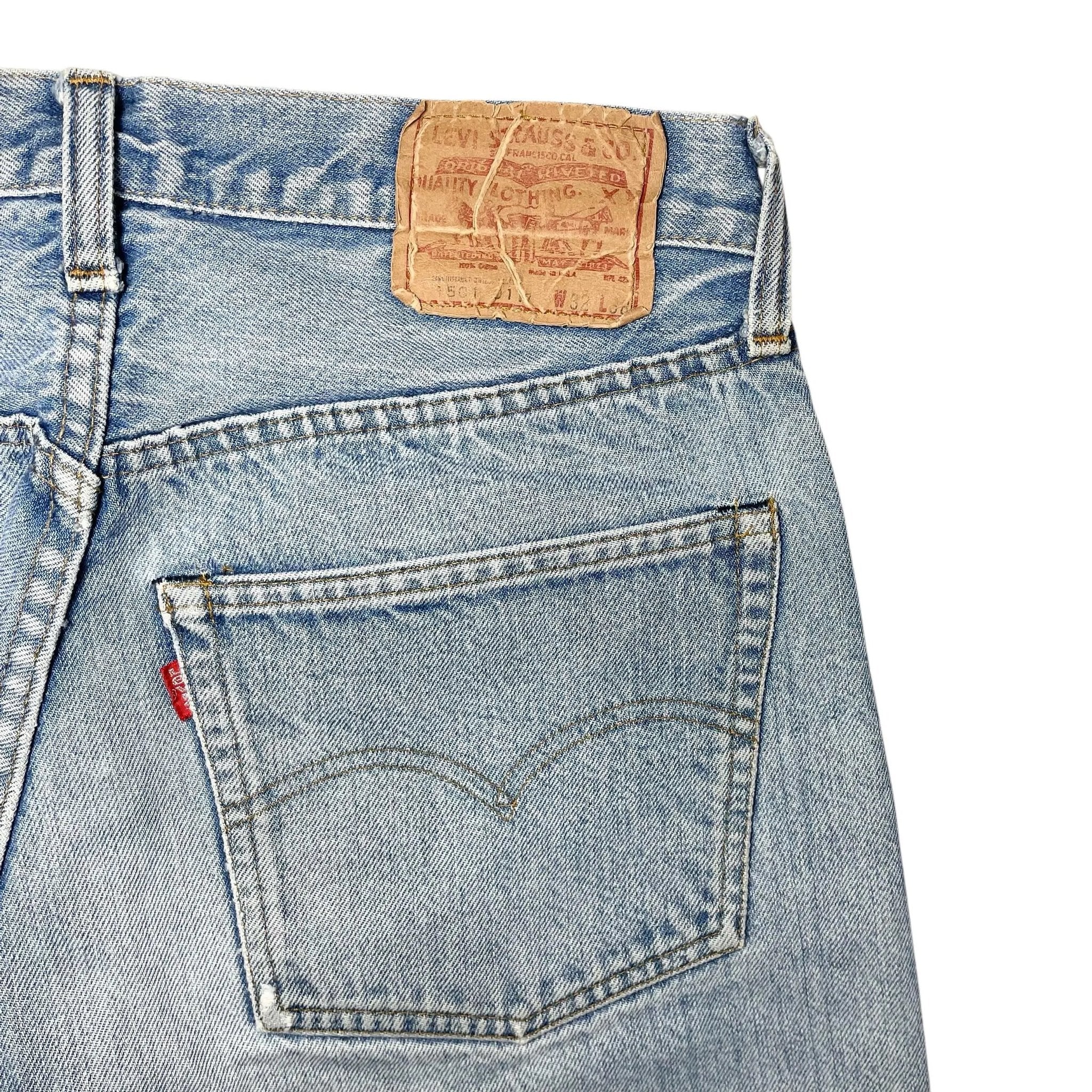 1970's Levi's 501 Selvedge Denim -30x33