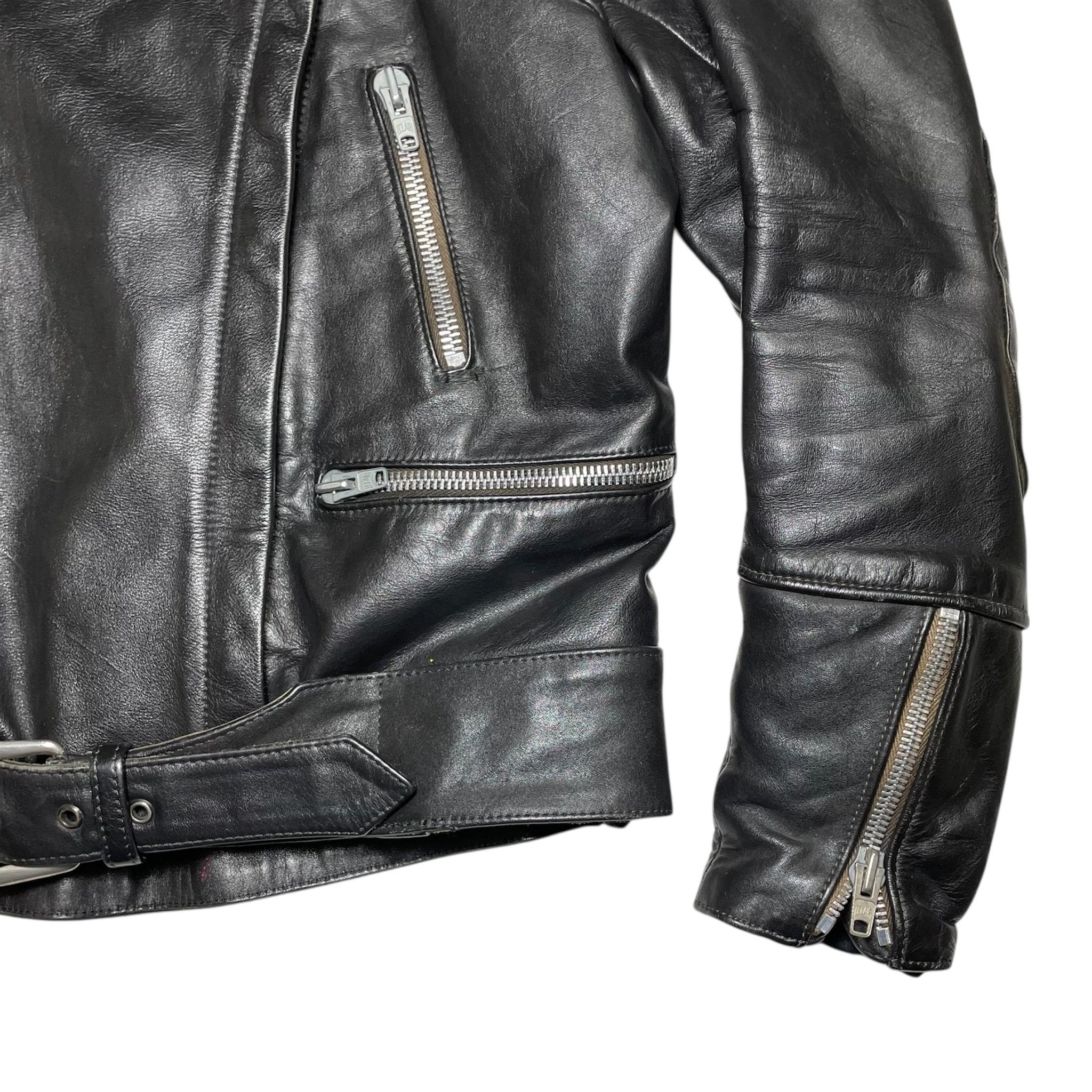 1970s French Motorcycle Jacket by Christophe - Small
