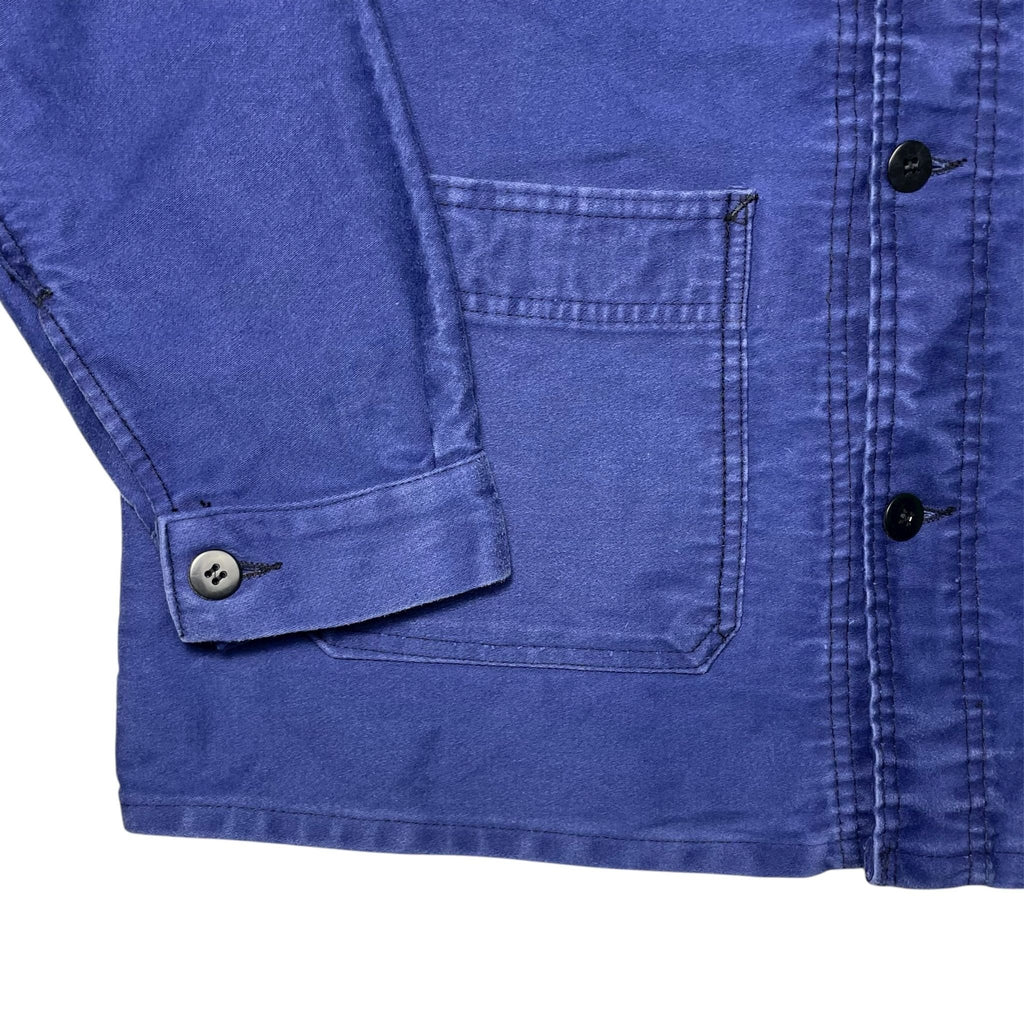 1960s French Moleskin Work Jacket - Medium