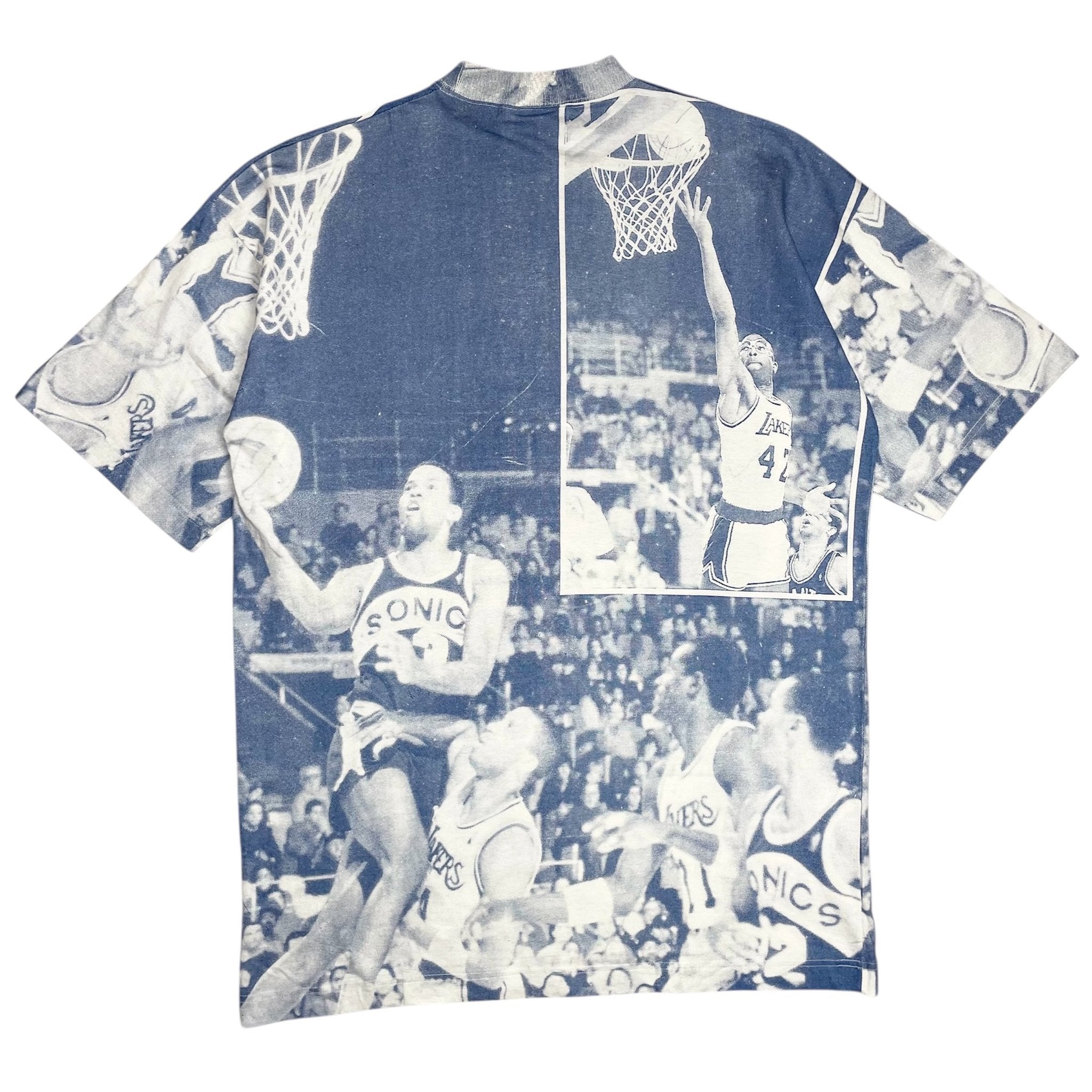 1990s NBA Legends Print Tee by Green Cotton - L/XL