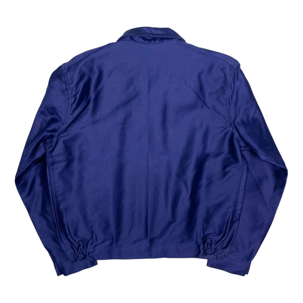 1940s French Moleskin Cyclist Jacket - Large