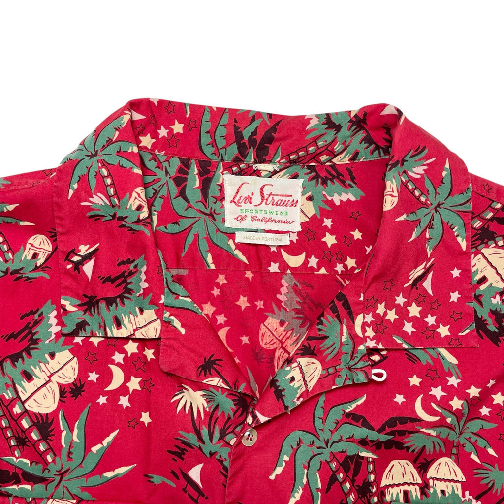 1950s Levi's Vintage Clothing Aloha Shirt - Large