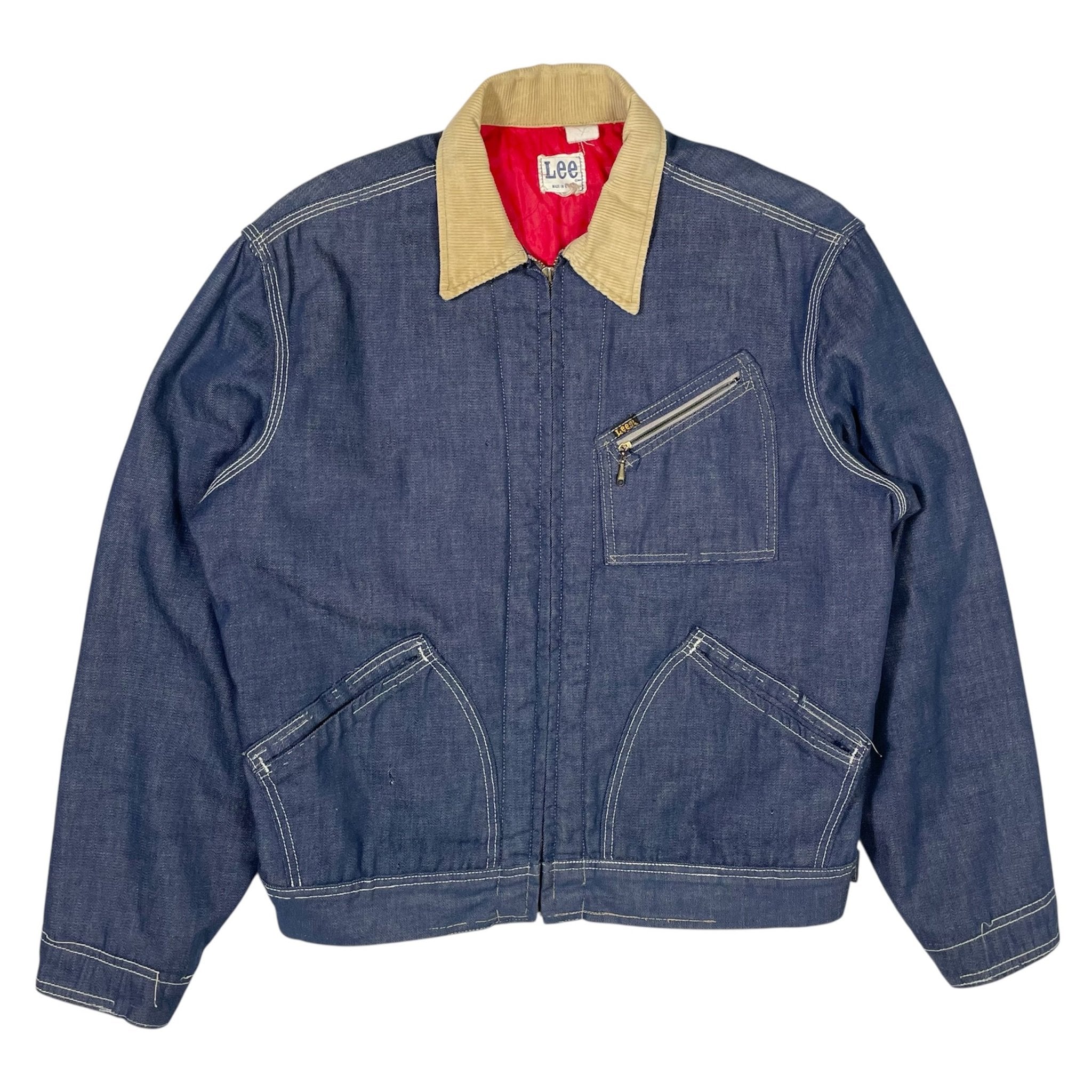 1970s Lee 191-LB Denim Work Jacket - Medium