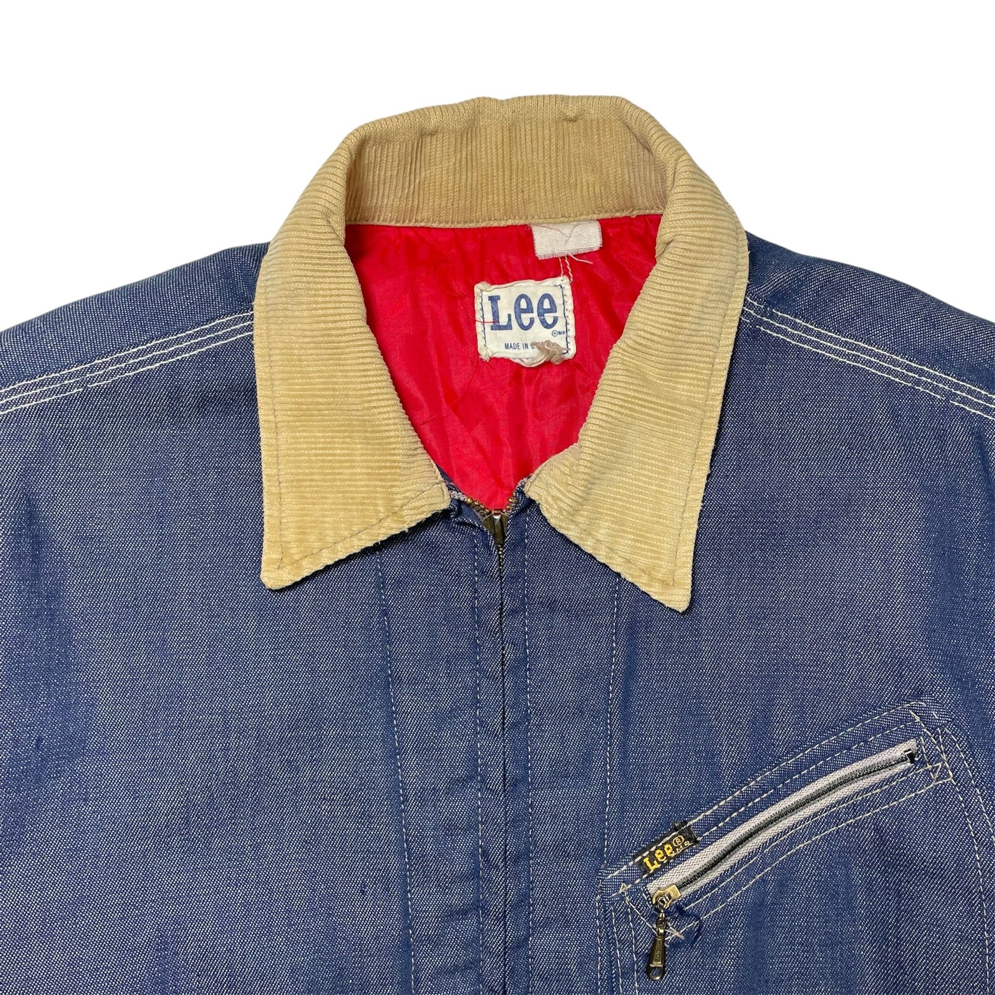 1970s Lee 191-LB Denim Work Jacket - Medium