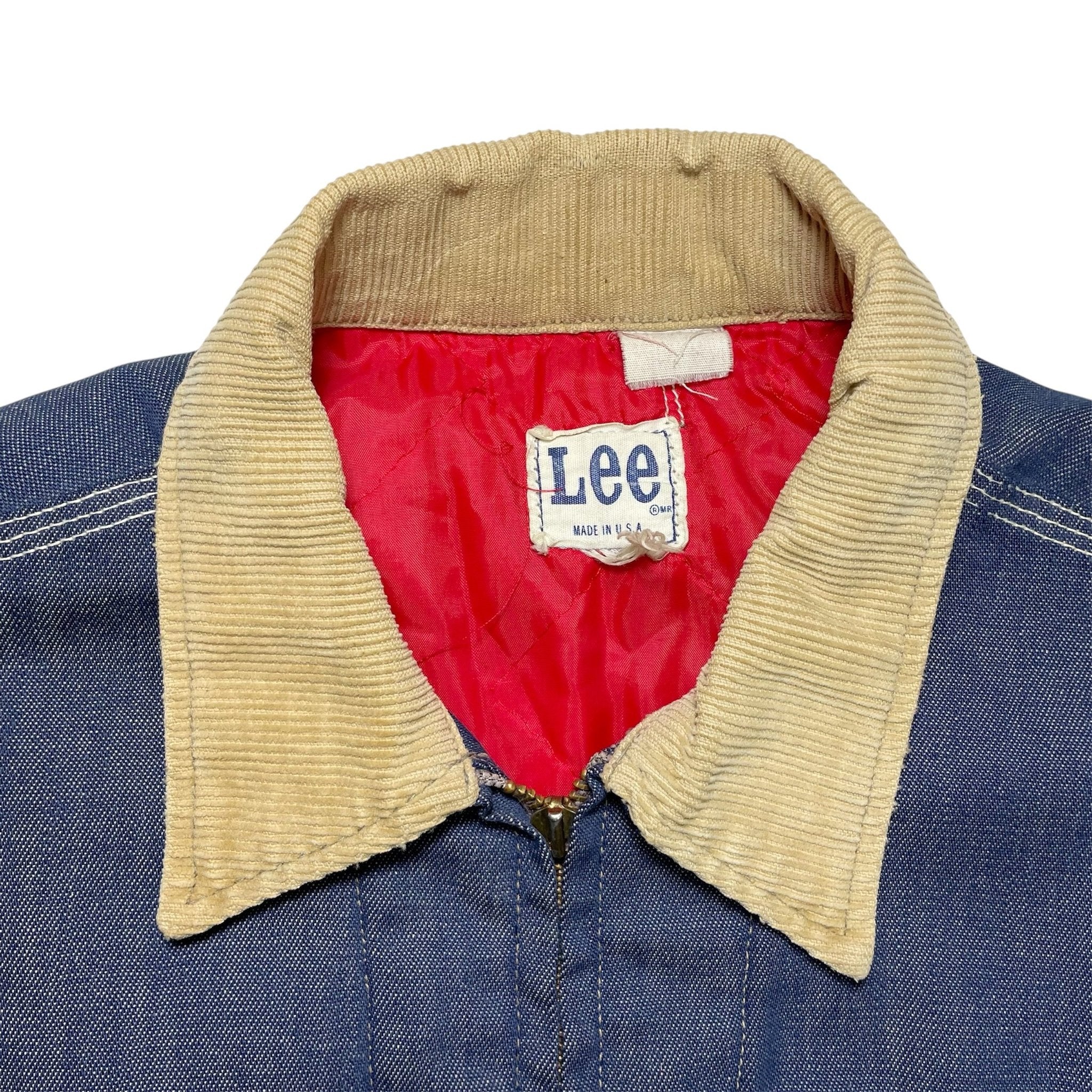 1970s Lee 191-LB Denim Work Jacket - Medium