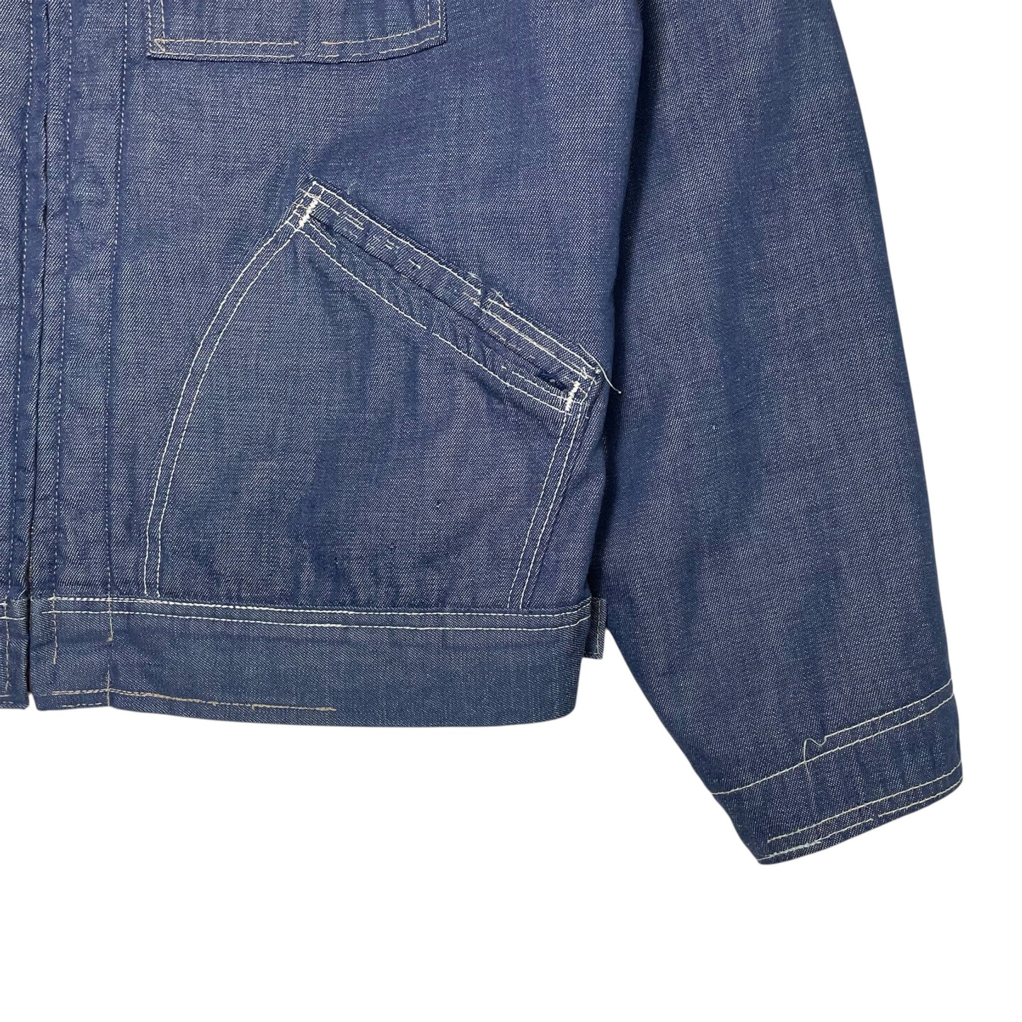 1970s Lee 191-LB Denim Work Jacket - Medium