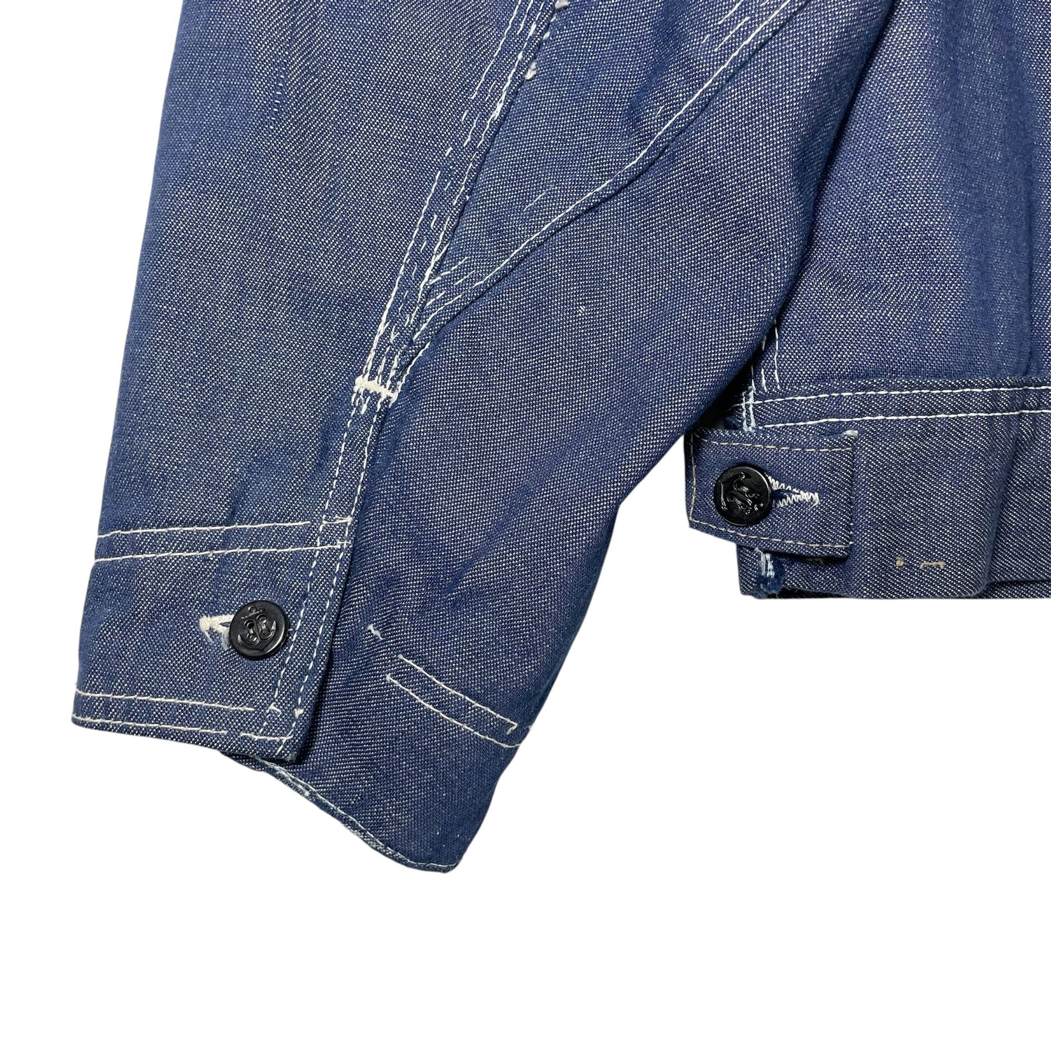 1970s Lee 191-LB Denim Work Jacket - Medium