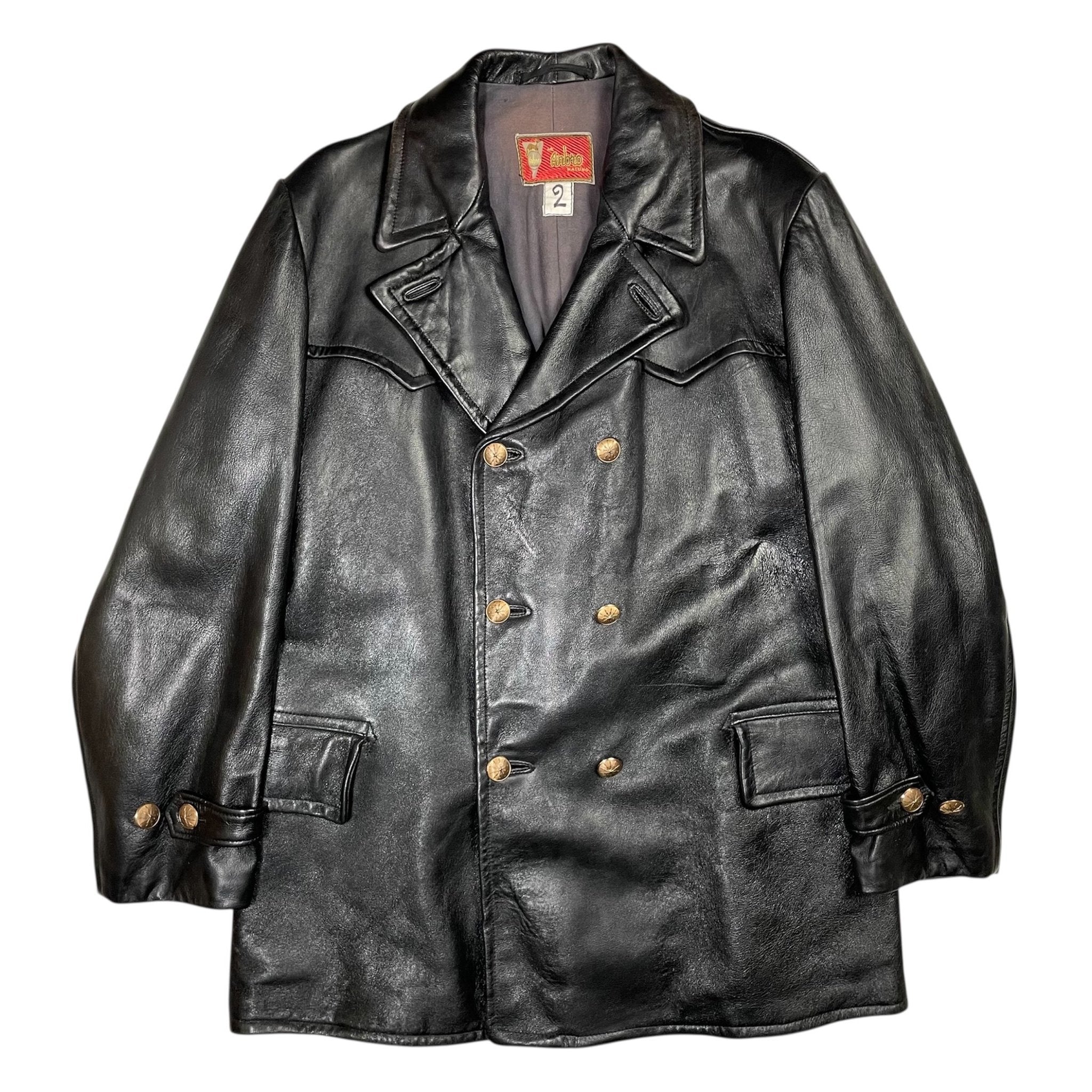 1950s Swedish Goatskin "Televerkets" Jacket by Anbro - Large