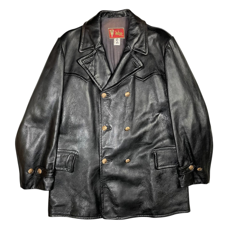 1950s Swedish Goatskin "Televerkets" Jacket by Anbro - Large