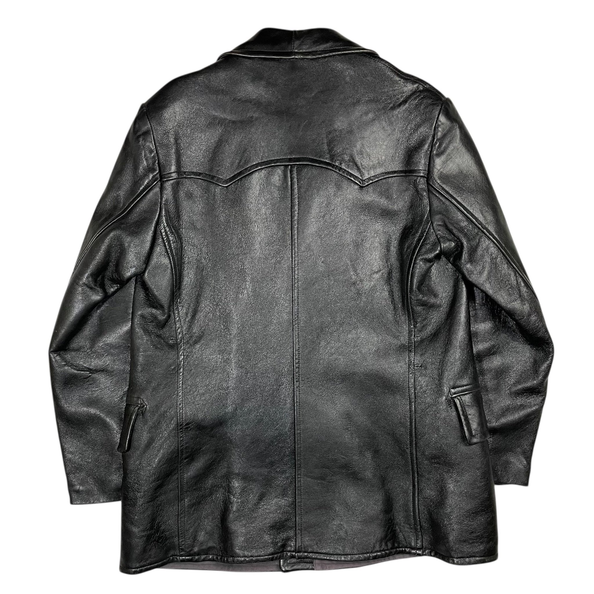 1950s Swedish Goatskin "Televerkets" Jacket by Anbro - Large