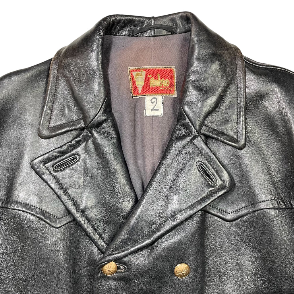 1950s Swedish Goatskin "Televerkets" Jacket by Anbro - Large
