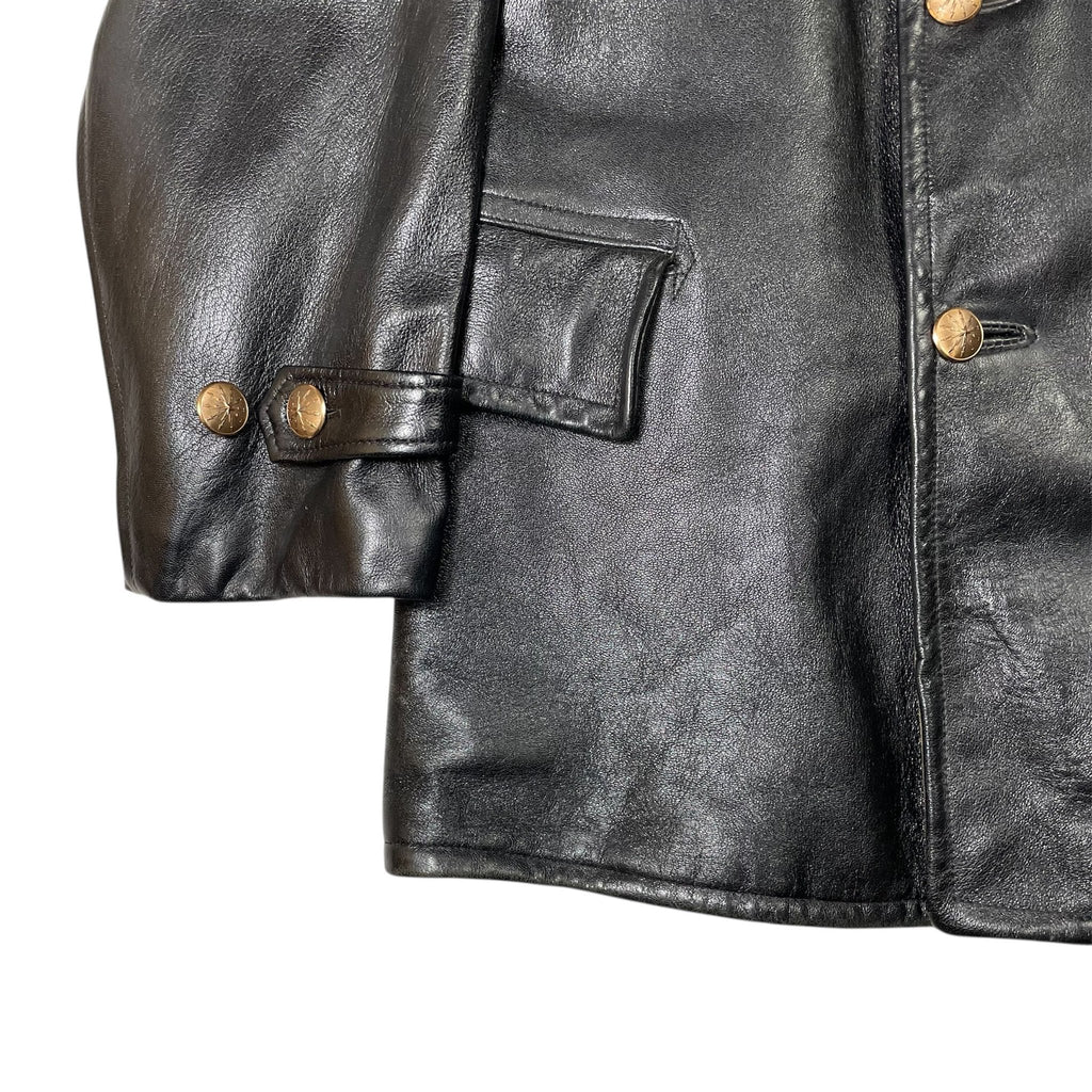 1950s Swedish Goatskin "Televerkets" Jacket by Anbro - Large